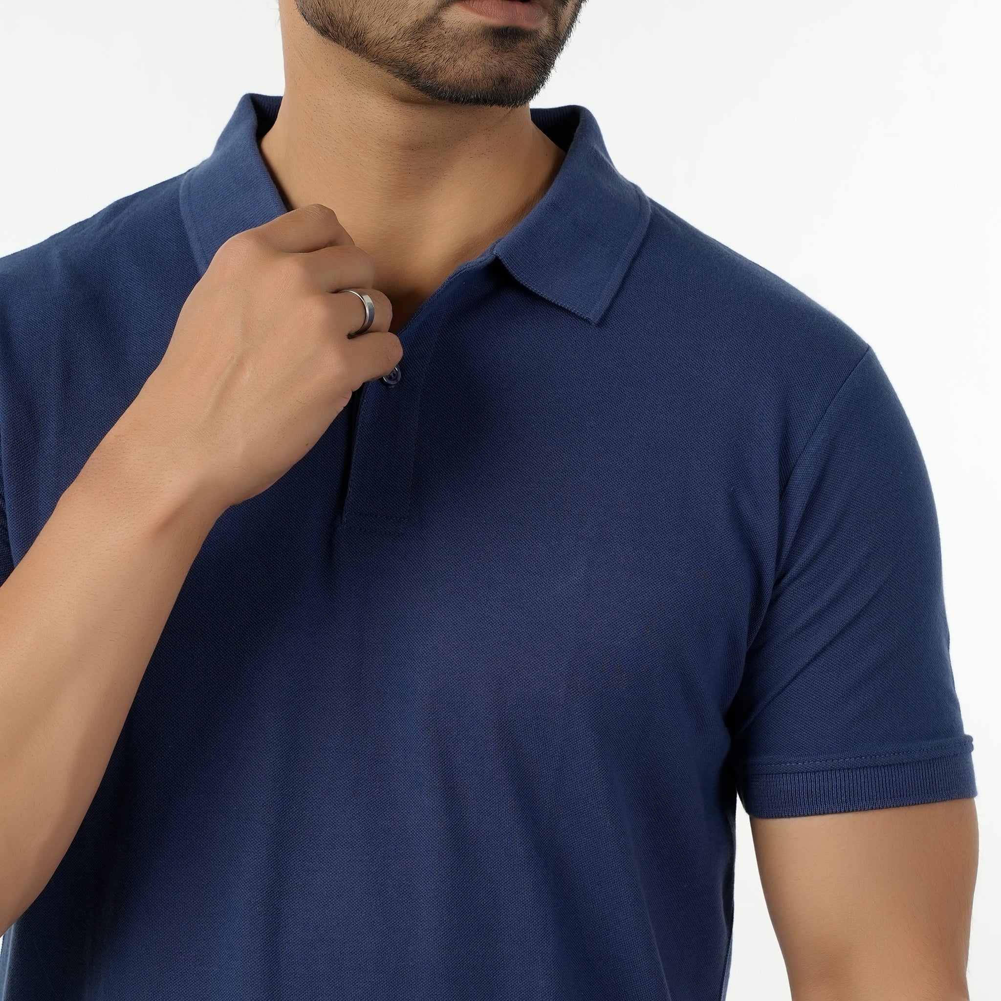 Eminent Men's Basic Polo T-Shirt - Navy Blue, Men's T-Shirts & Polos, Eminent, Chase Value