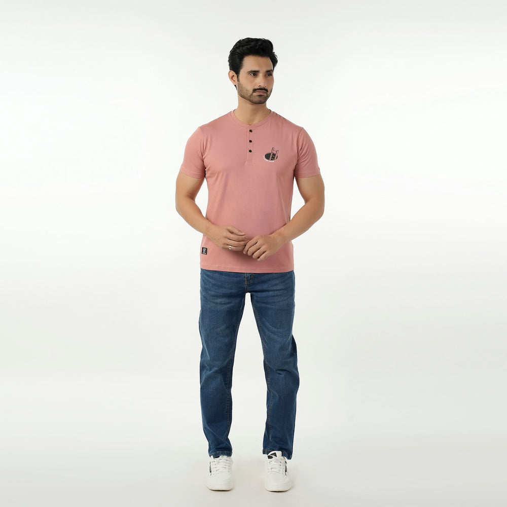Eminent Men's Round Neck Half Sleeves Printed T-Shirt - Desert San, Men's T-Shirts & Polos, Eminent, Chase Value