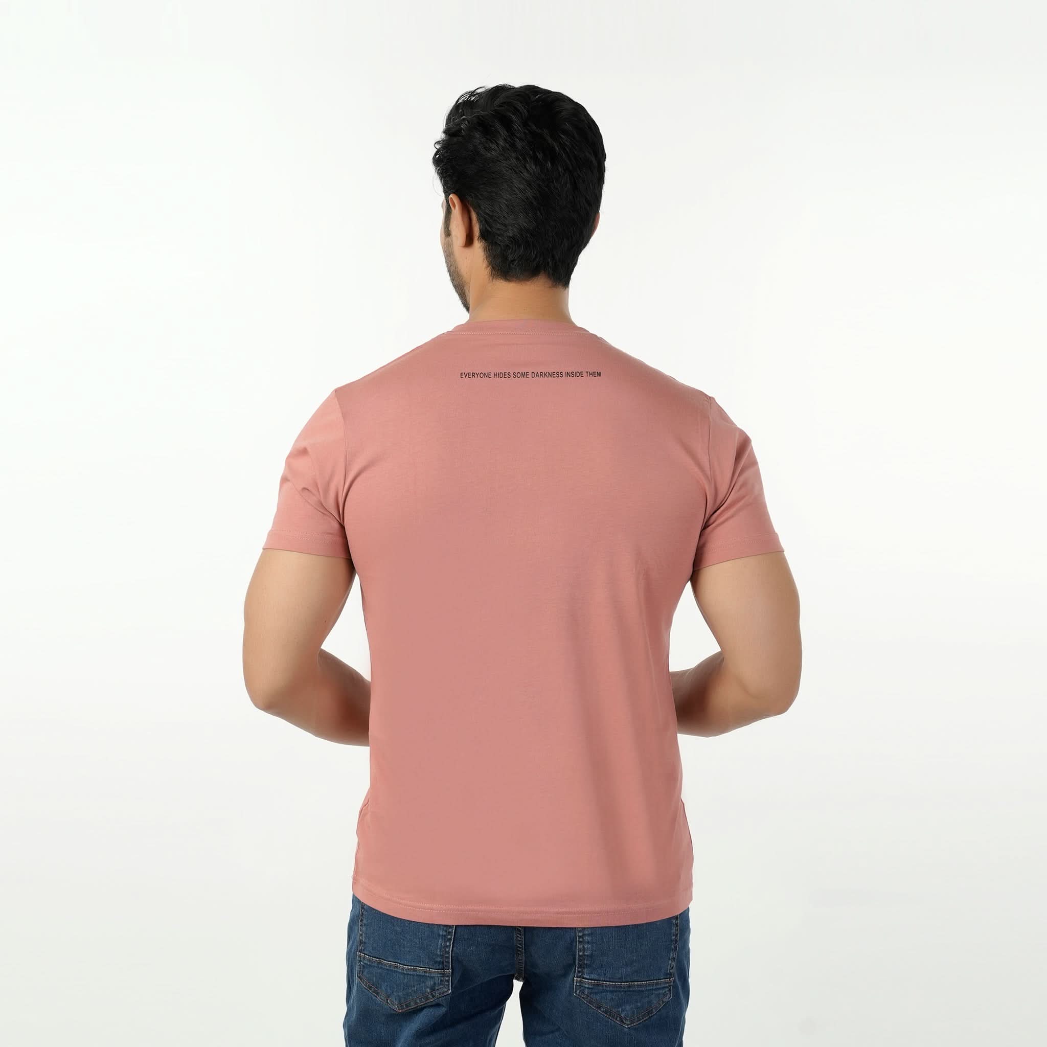 Eminent Men's Round Neck Half Sleeves Printed T-Shirt - Desert San, Men's T-Shirts & Polos, Eminent, Chase Value