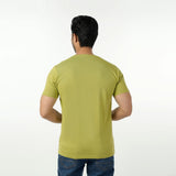 Eminent Men's Round Neck Half Sleeves Printed T-Shirt - Green, Men's T-Shirts & Polos, Eminent, Chase Value
