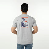 Eminent Men's Round Neck Half Sleeves Printed T-Shirt - Ash Grey, Men's T-Shirts & Polos, Eminent, Chase Value
