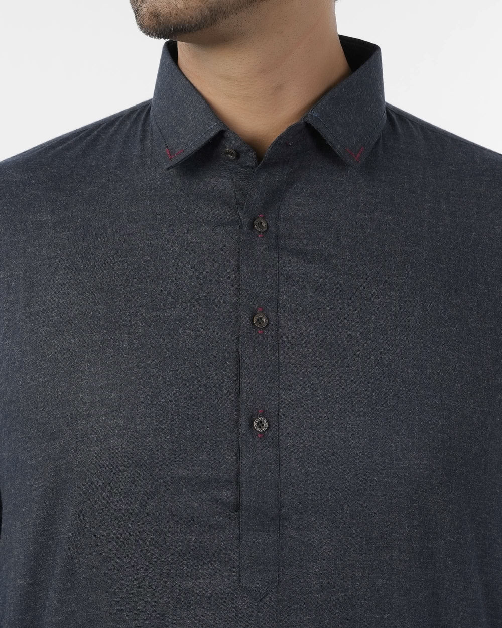 Eminent Trim Fit Shalwar Kameez - Navy Blue, Men's Shalwar Kameez, Eminent, Chase Value