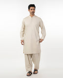 Eminent Men's Stitched Shalwar Suit - Fawn, Men's Shalwar Kameez, Eminent, Chase Value