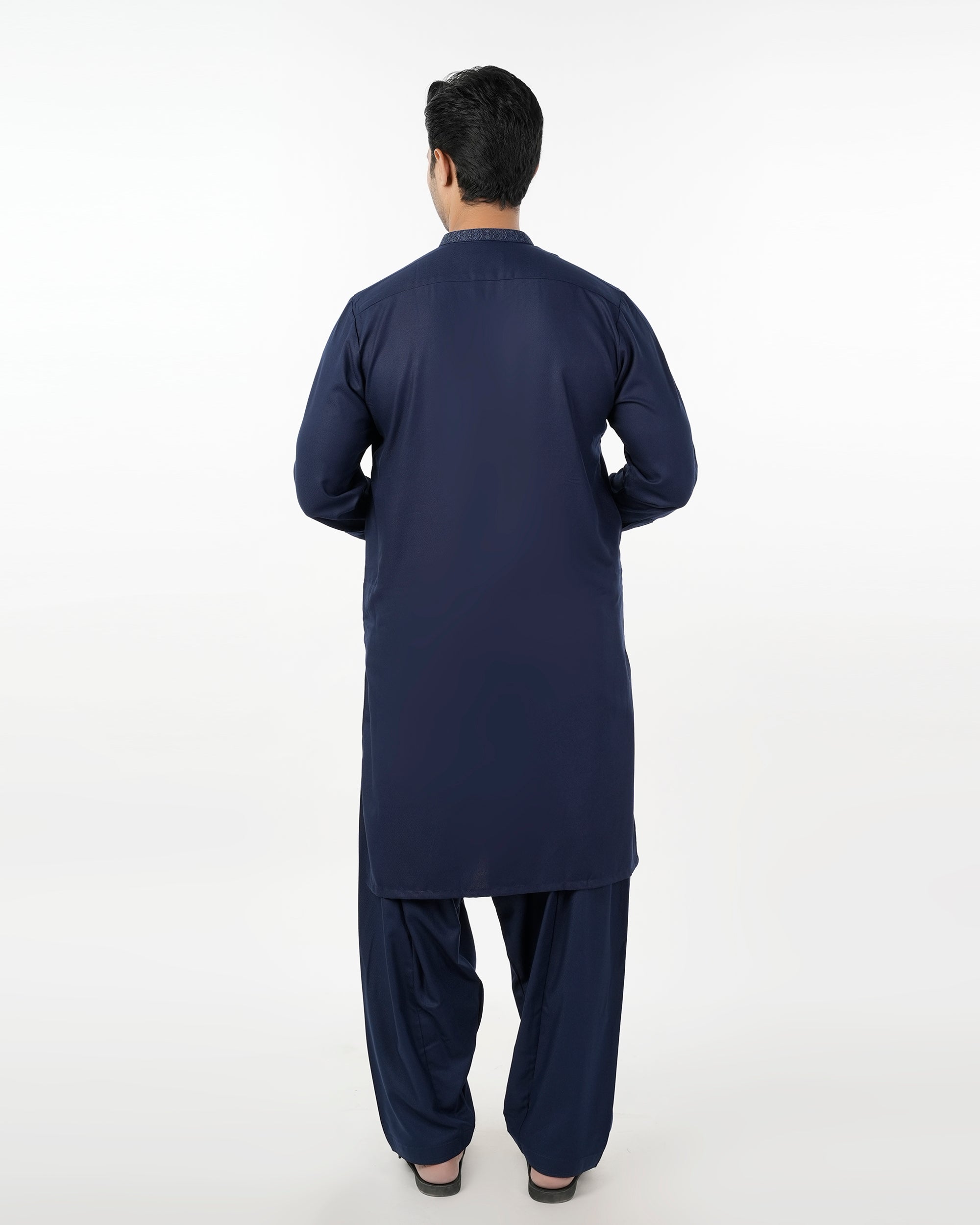 Eminent Men's Kurta Shalwar Suit - Navy Blue, Men's Shalwar Kameez, Eminent, Chase Value