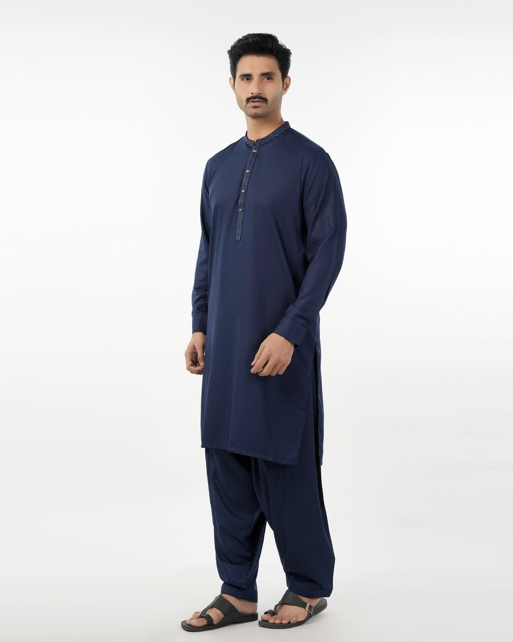 Eminent Men's Kurta Shalwar Suit - Navy Blue, Men's Shalwar Kameez, Eminent, Chase Value