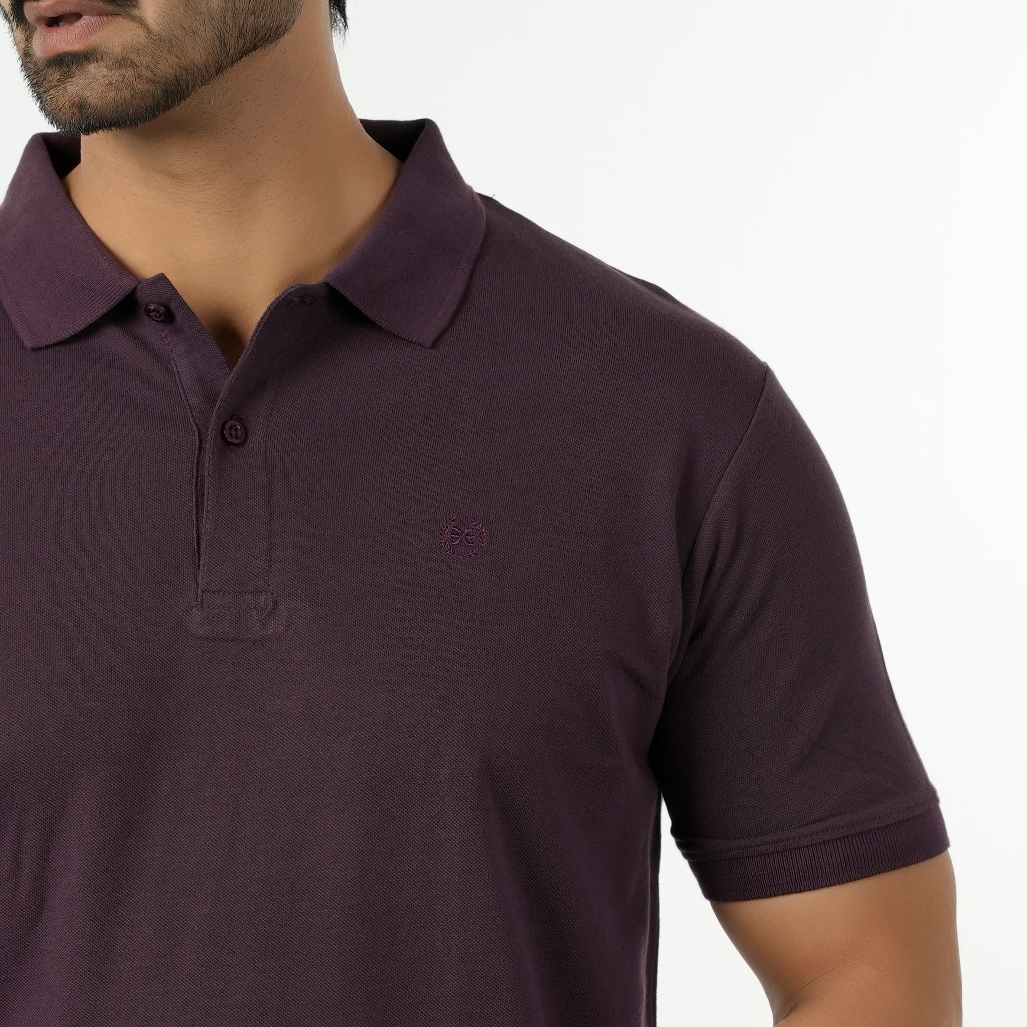 Eminent Men's Basic Polo T-Shirt - Plum, Men's T-Shirts & Polos, Eminent, Chase Value