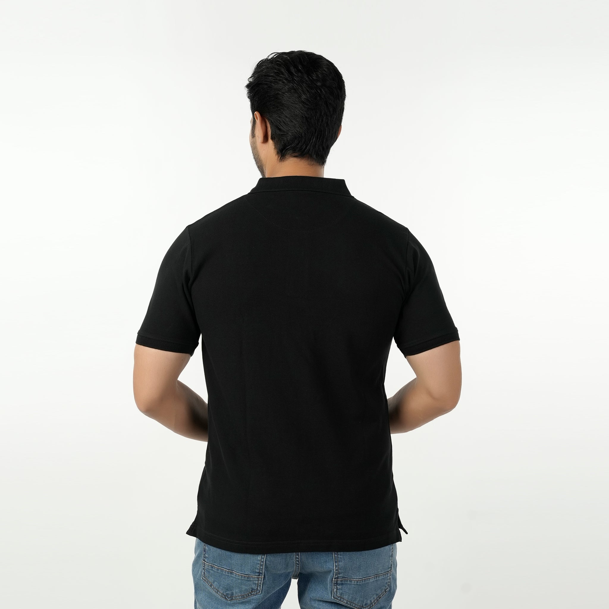 Eminent Men's Basic Polo T-Shirt - Black, Men's T-Shirts & Polos, Eminent, Chase Value