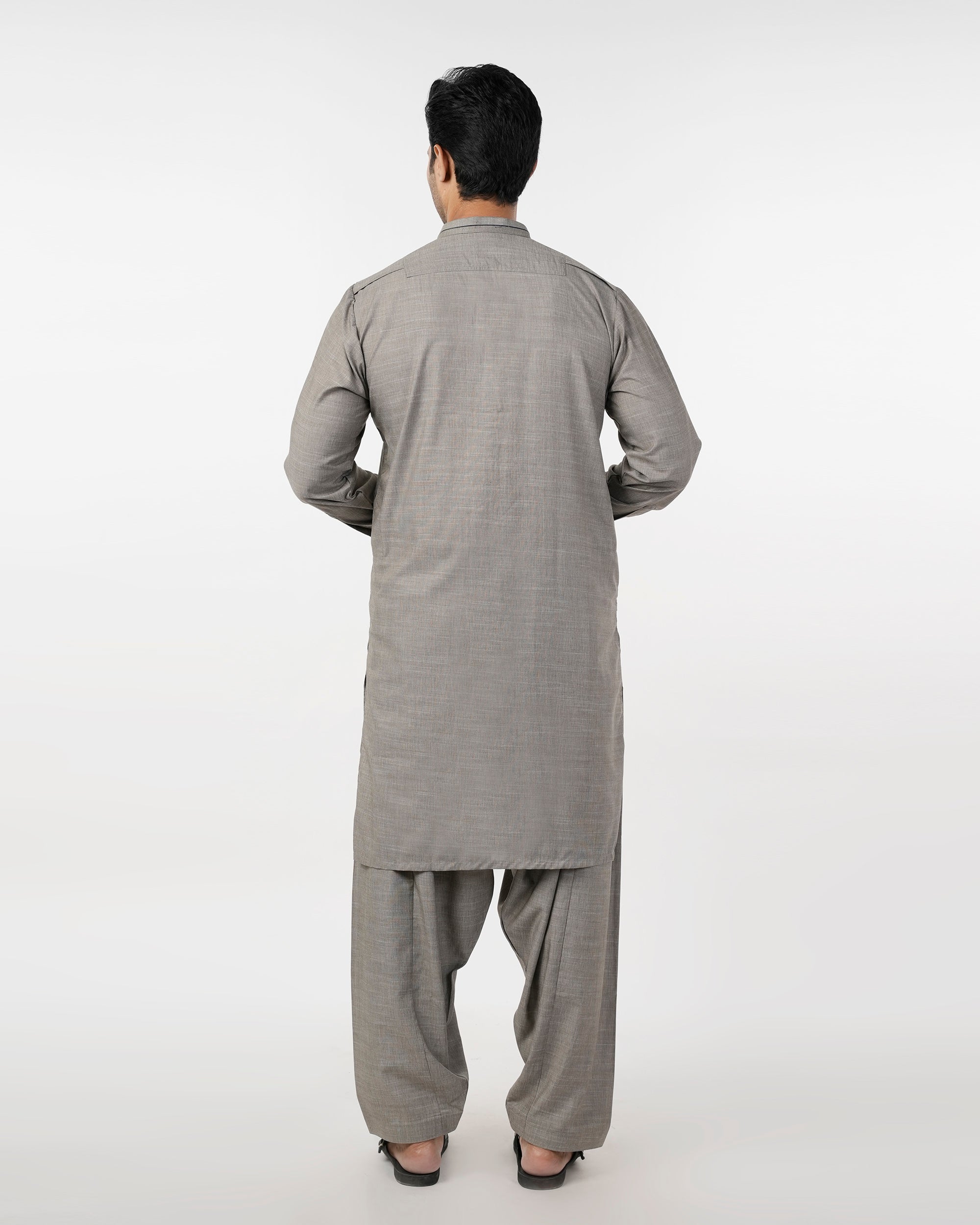 Eminent Men's Kurta Shalwar Suit - Olive Green, Men's Shalwar Kameez, Eminent, Chase Value