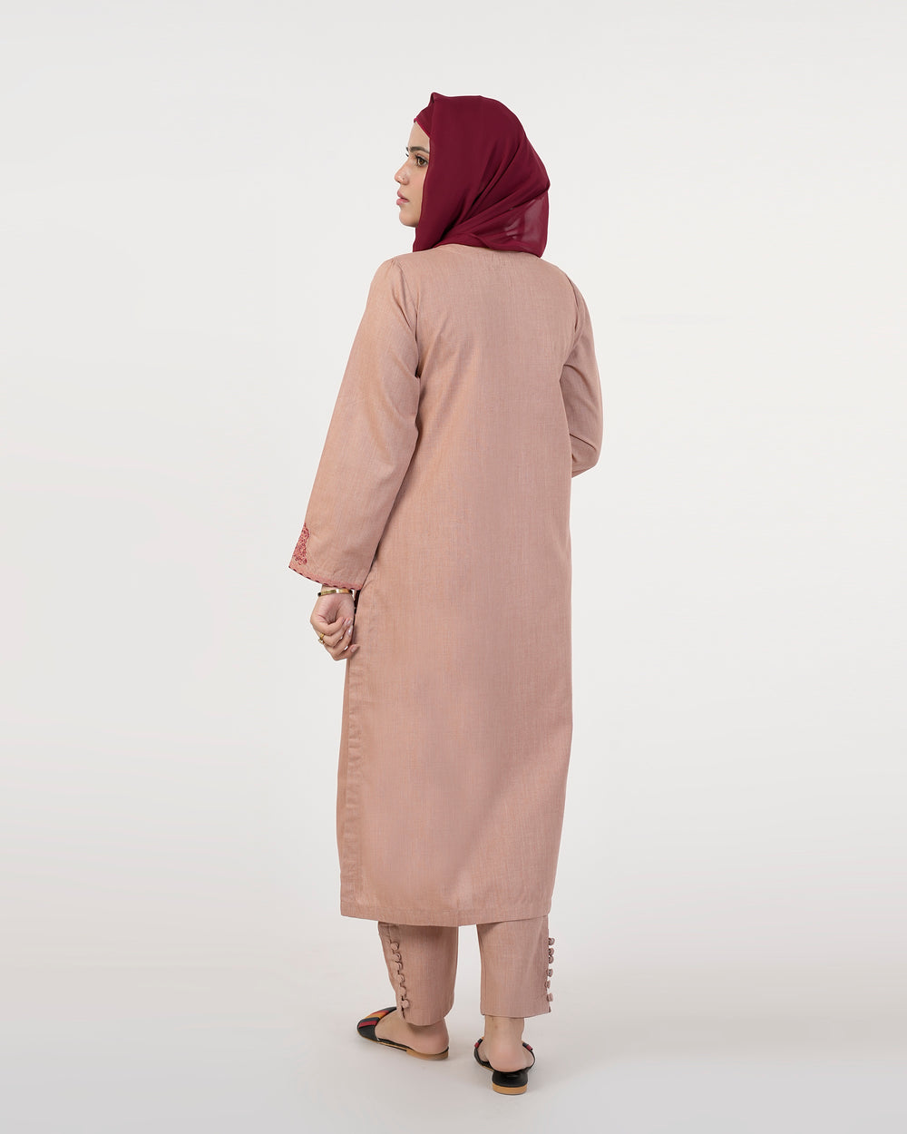 Eminent Women's Embroidered 02 Pcs Suit - Mustard, Women Shalwar Suits, Eminent, Chase Value