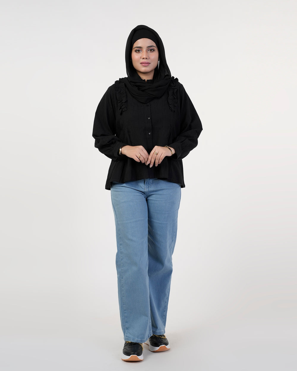 Eminent Women's Causal Shirt - Black, Women T-Shirts & Tops, Eminent, Chase Value