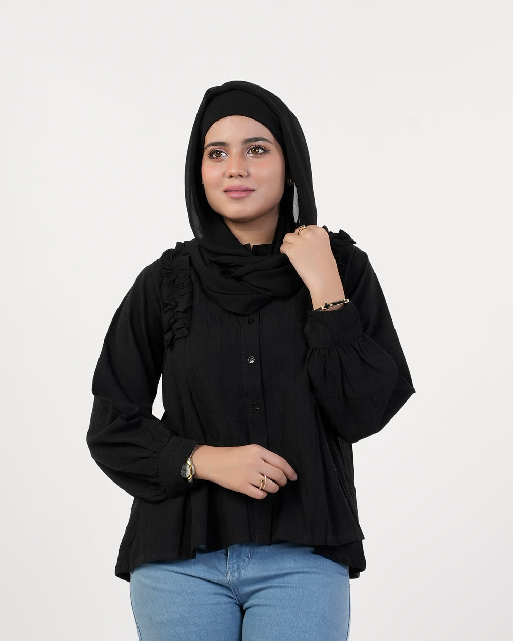 Eminent Women's Causal Shirt - Black, Women T-Shirts & Tops, Eminent, Chase Value