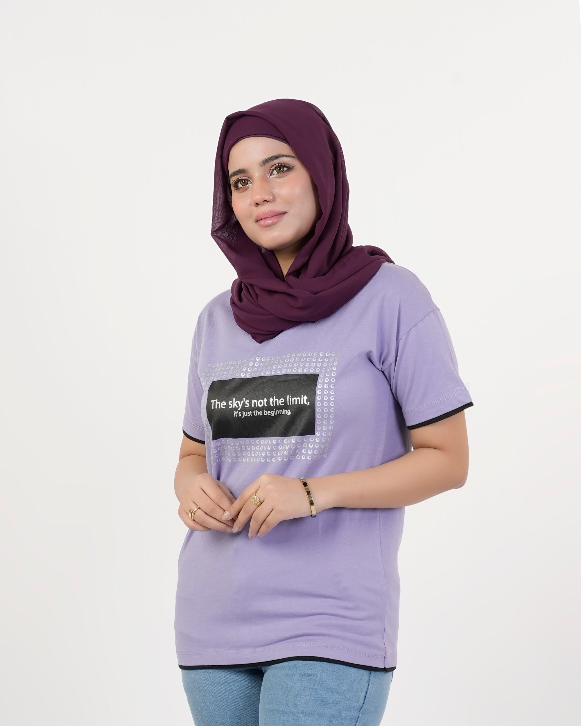 Eminent Women's Half Sleeves T-Shirt - Day Break, Women T-Shirts & Tops, Eminent, Chase Value