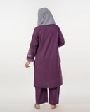 Eminent Women's Embroidered 02 Pcs Shalwar Suits - Purple, Women Shalwar Suits, Eminent, Chase Value