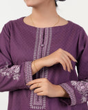 Eminent Women's Embroidered 02 Pcs Shalwar Suits - Purple, Women Shalwar Suits, Eminent, Chase Value