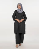 Valuable Women’s Fusion Embroidered Suit – 2-Piece Stylish Set - Black, Women Shalwar Suits, Chase Value, Chase Value