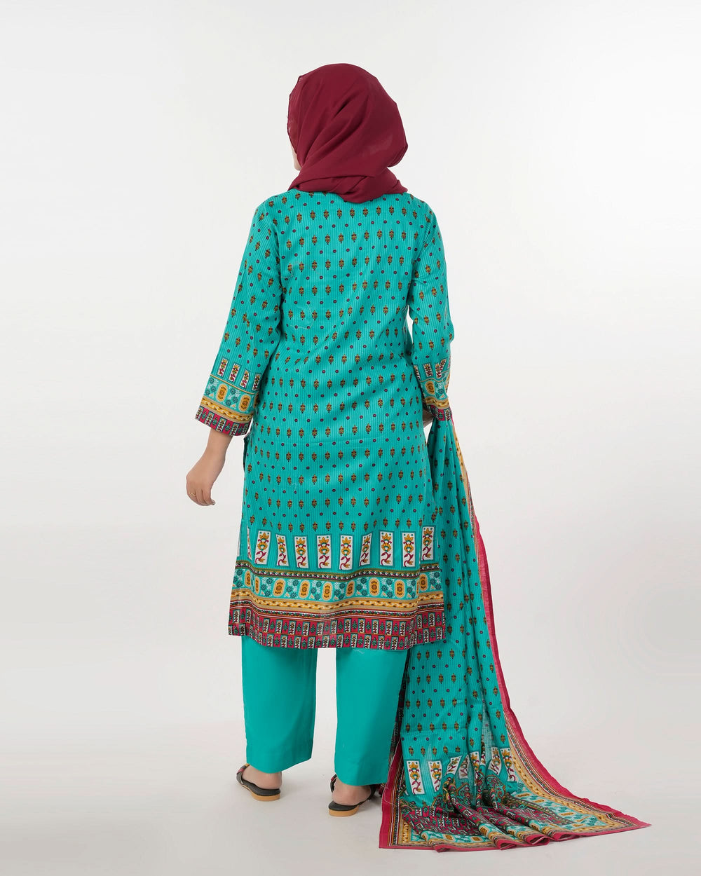 Valuable Women's 3 Pcs Suit, Women Shalwar Suits, Chase Value, Chase Value