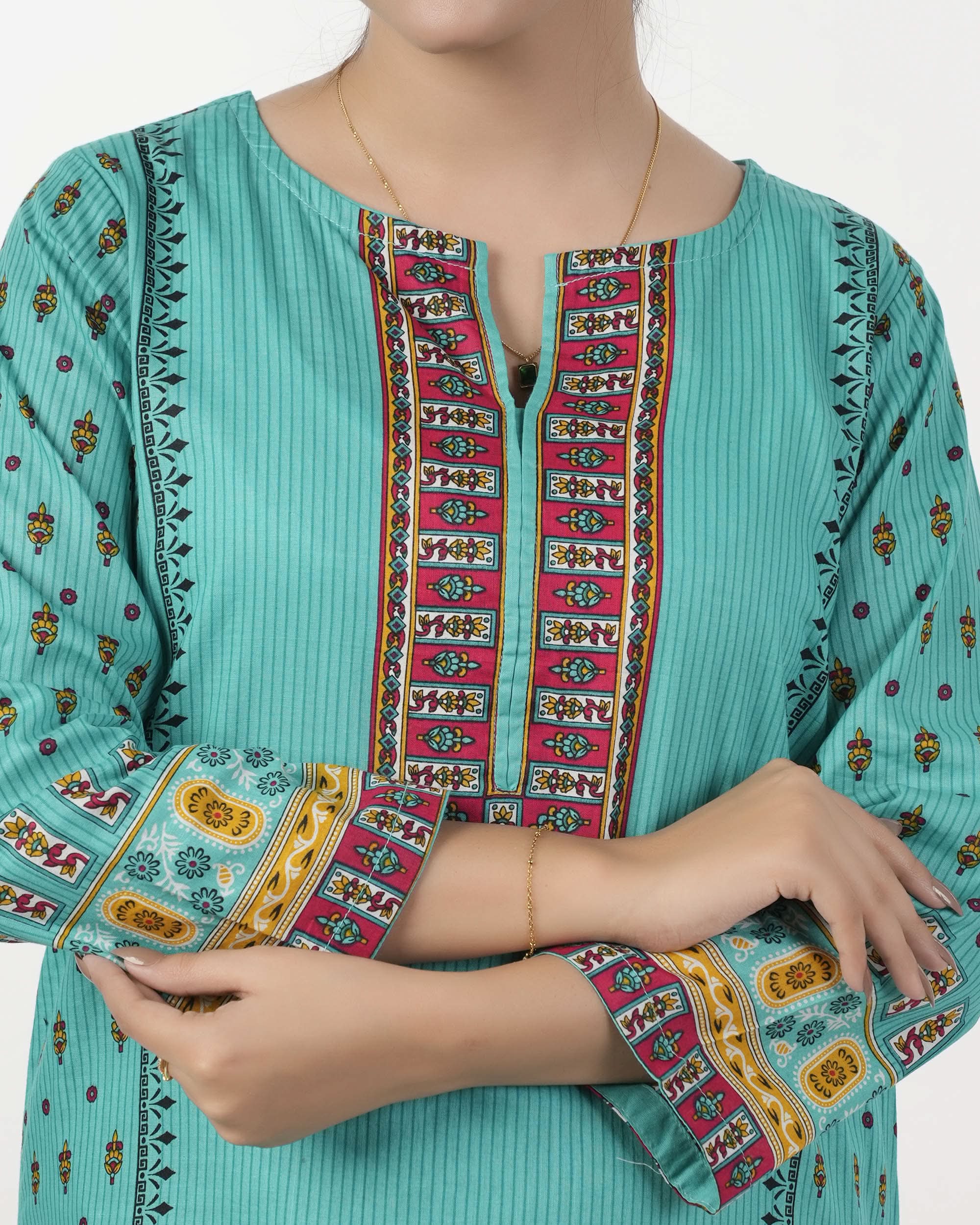 Valuable Women's 3 Pcs Suit, Women Shalwar Suits, Chase Value, Chase Value