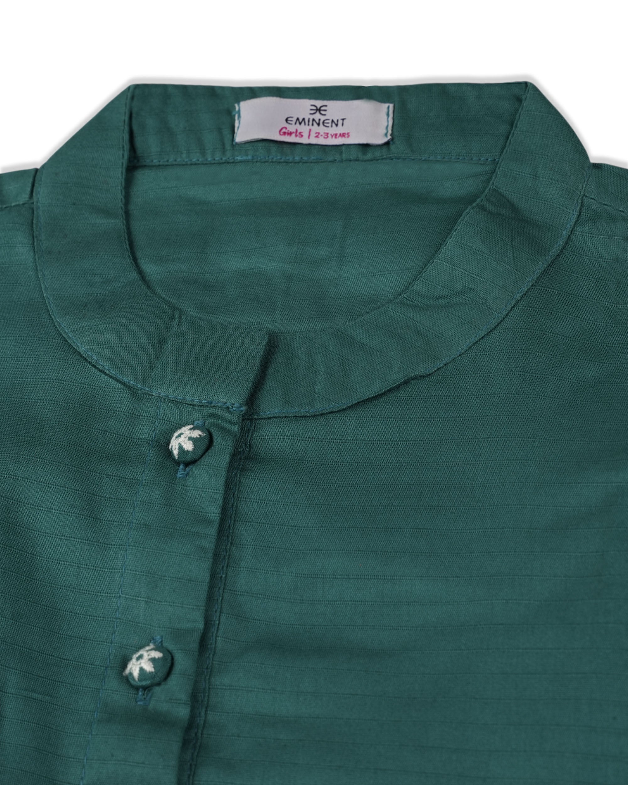 Eminent Girls Embroidered 02 Pcs Suit - Teal, Girls Shalwar Kameez, Eminent, Chase Value