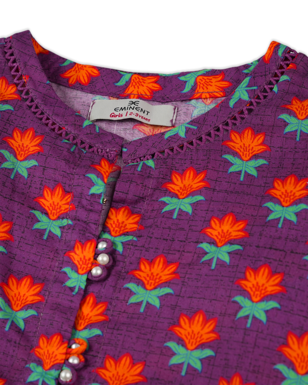 Eminent Girls Printed 2Pcs Shalwar Suit - Purple, Girls Shalwar Kameez, Eminent, Chase Value