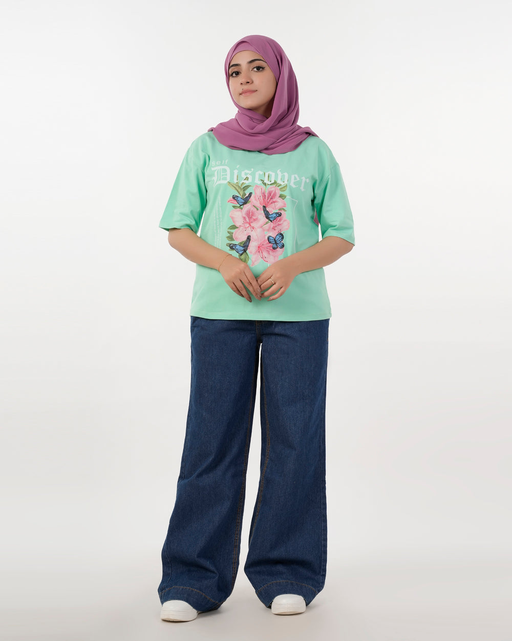 Eminent Women's Printed Half Sleeves T-Shirt - Spring Bud, Women T-Shirts & Tops, Eminent, Chase Value