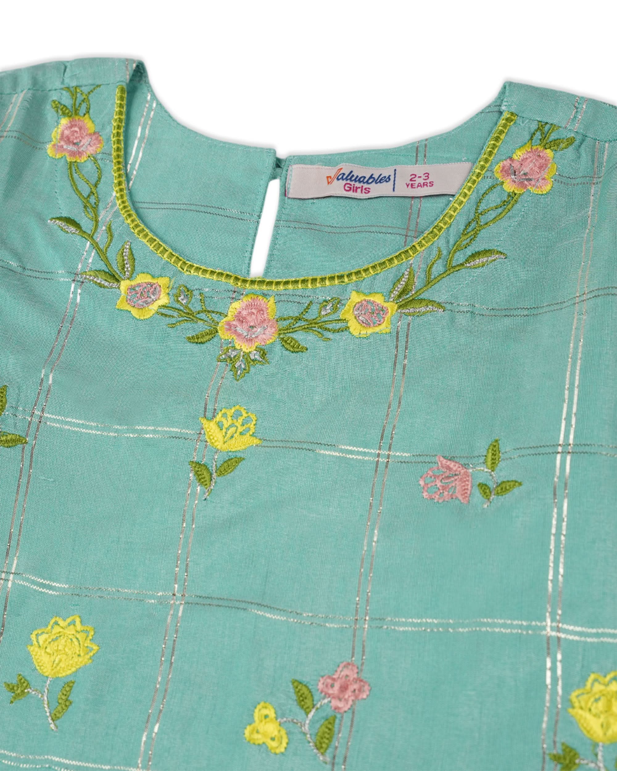 Eminent Girls Embroidered 3 Pcs Suit, Girls Shalwar Kameez, Eminent, Chase Value