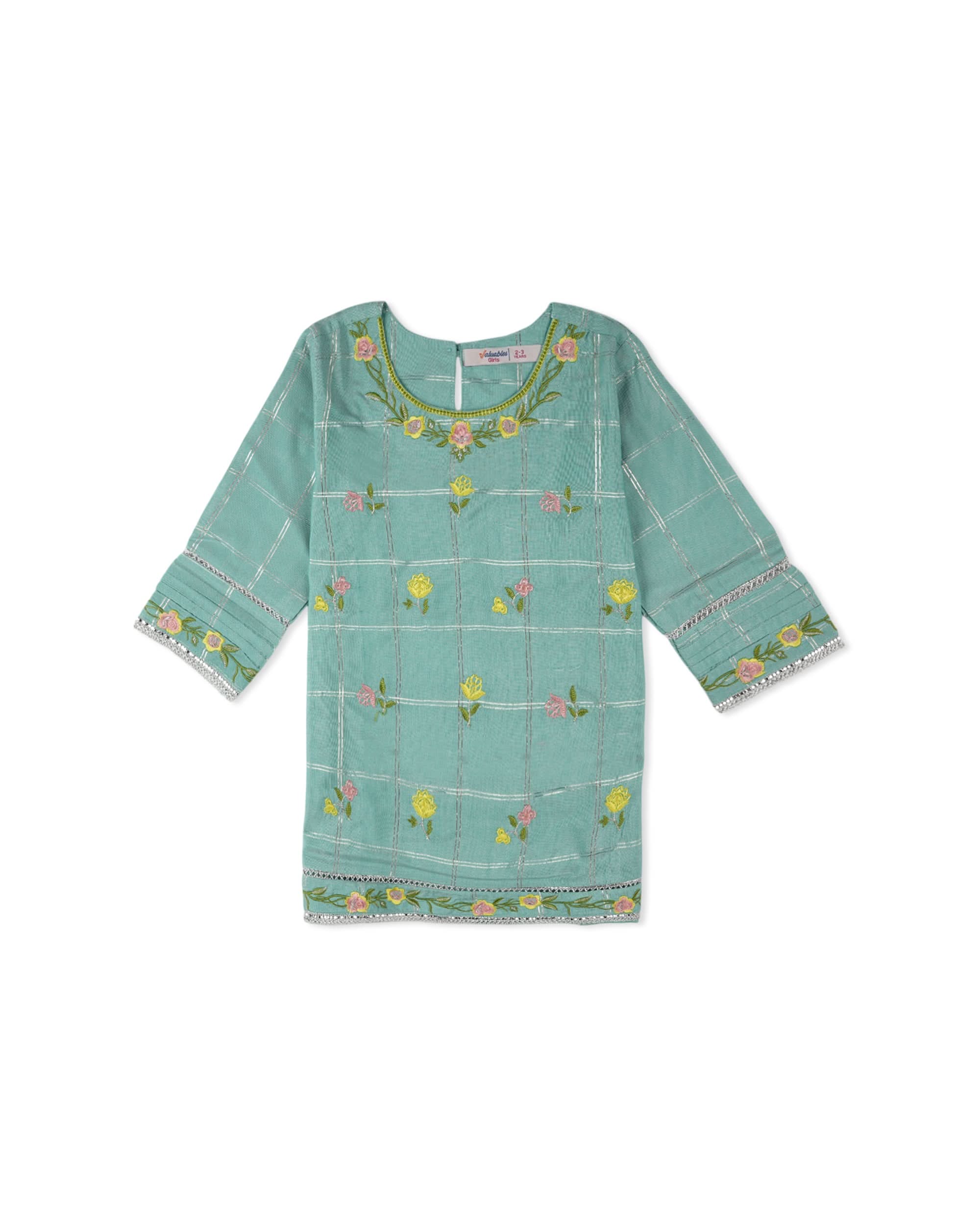 Eminent Girls Embroidered 3 Pcs Suit, Girls Shalwar Kameez, Eminent, Chase Value