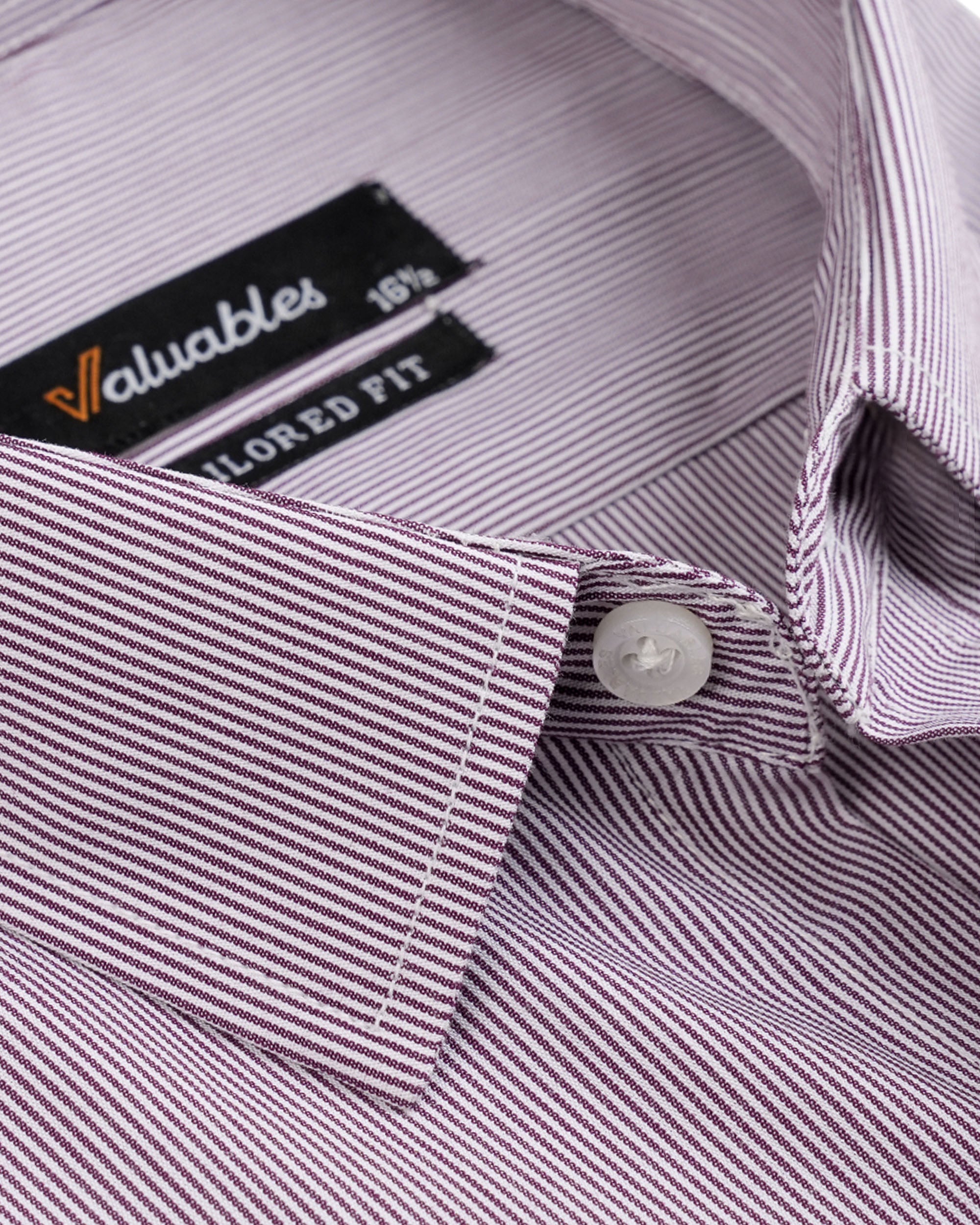 Valuables Men's Formal Stripe Shirt, Men's Shirts, Chase Value, Chase Value