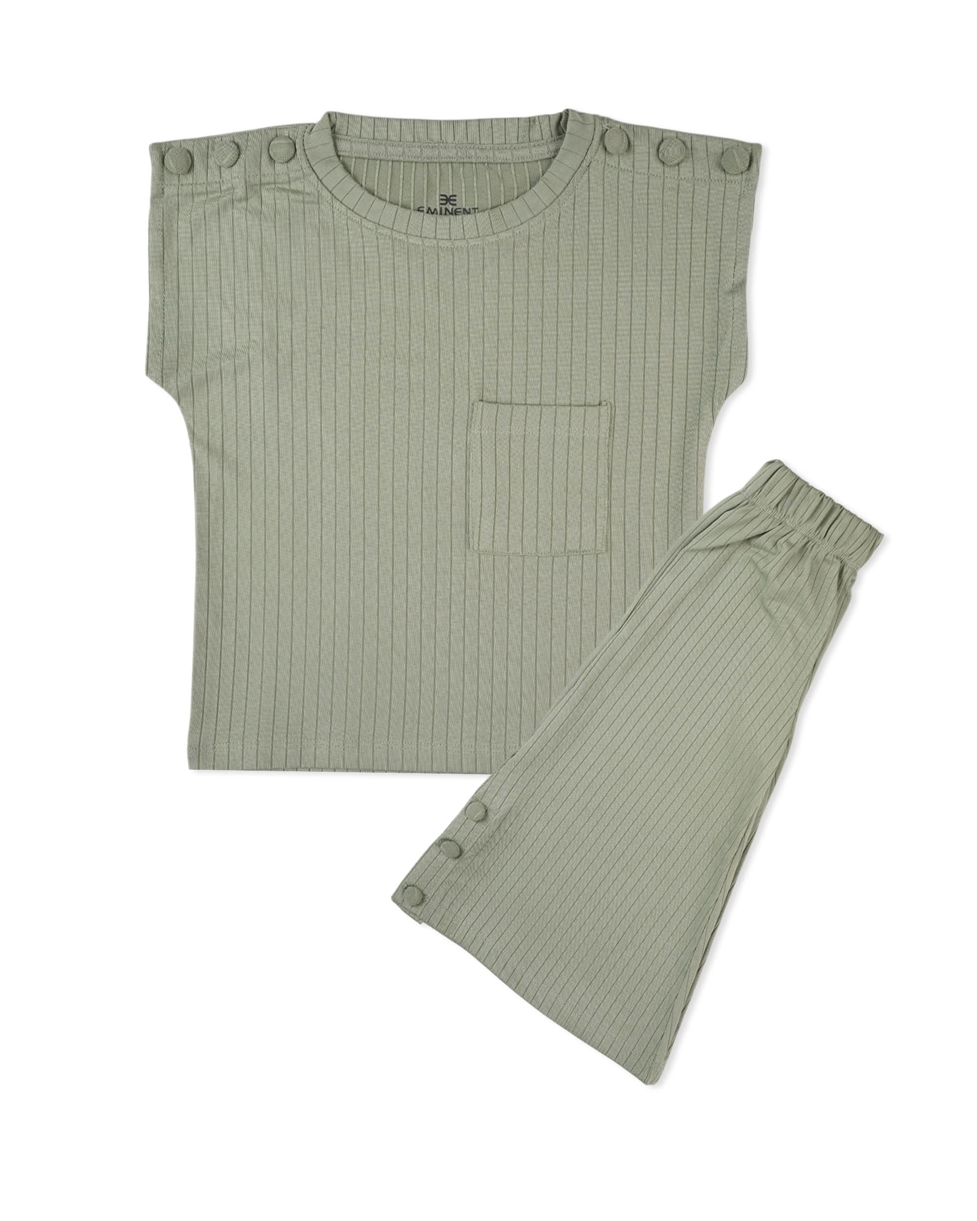 Eminent Girls Co-Ord Set - Green, Girls Co-Ord Suit, Eminent, Chase Value