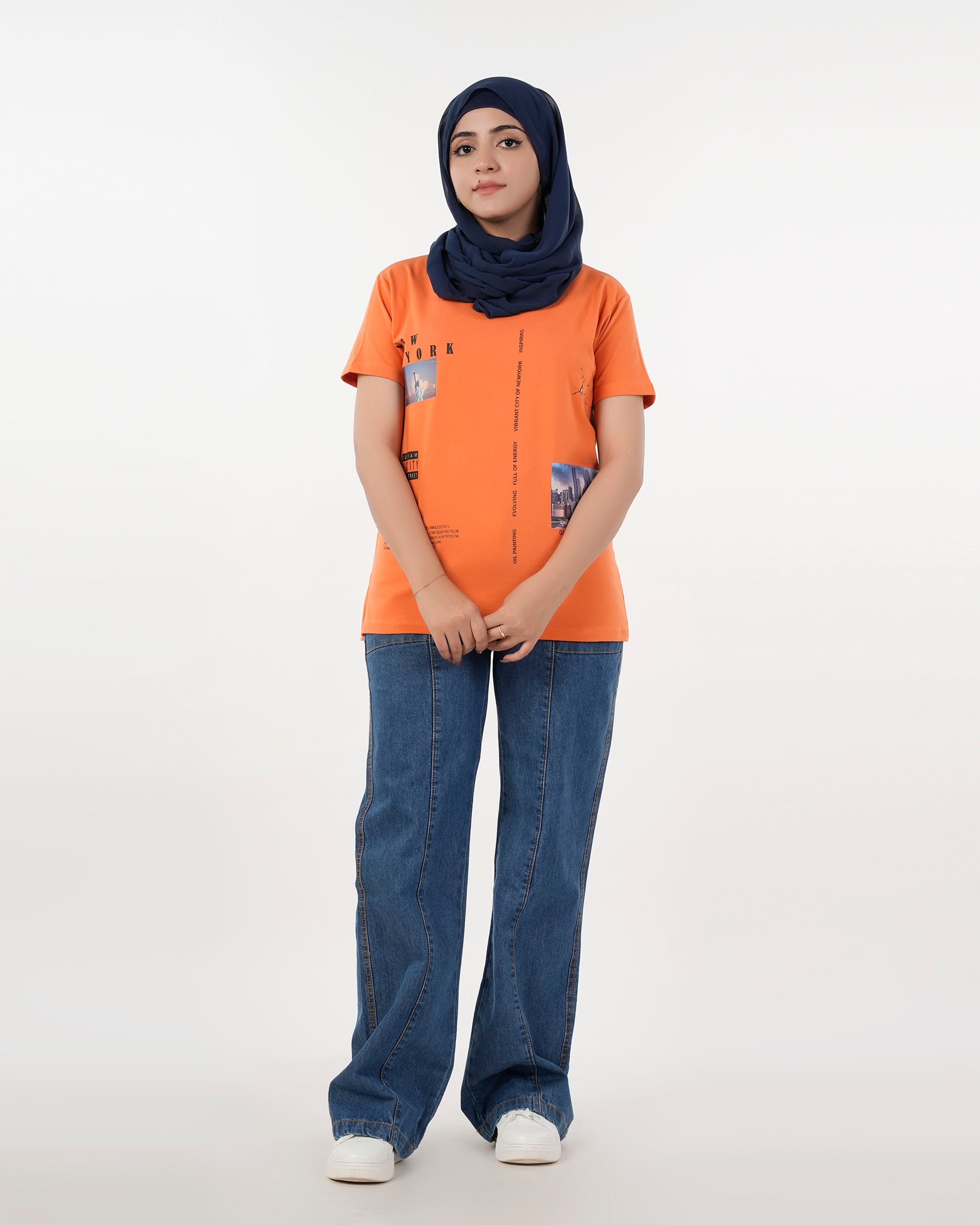 Eminent Women's Half Sleeves Printed T-Shirt - Harvest, Women T-Shirts & Tops, Eminent, Chase Value
