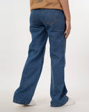 Eminent Women's Wider Leg Denim Pant - Mid Blue, Women Pants & Tights, Eminent, Chase Value
