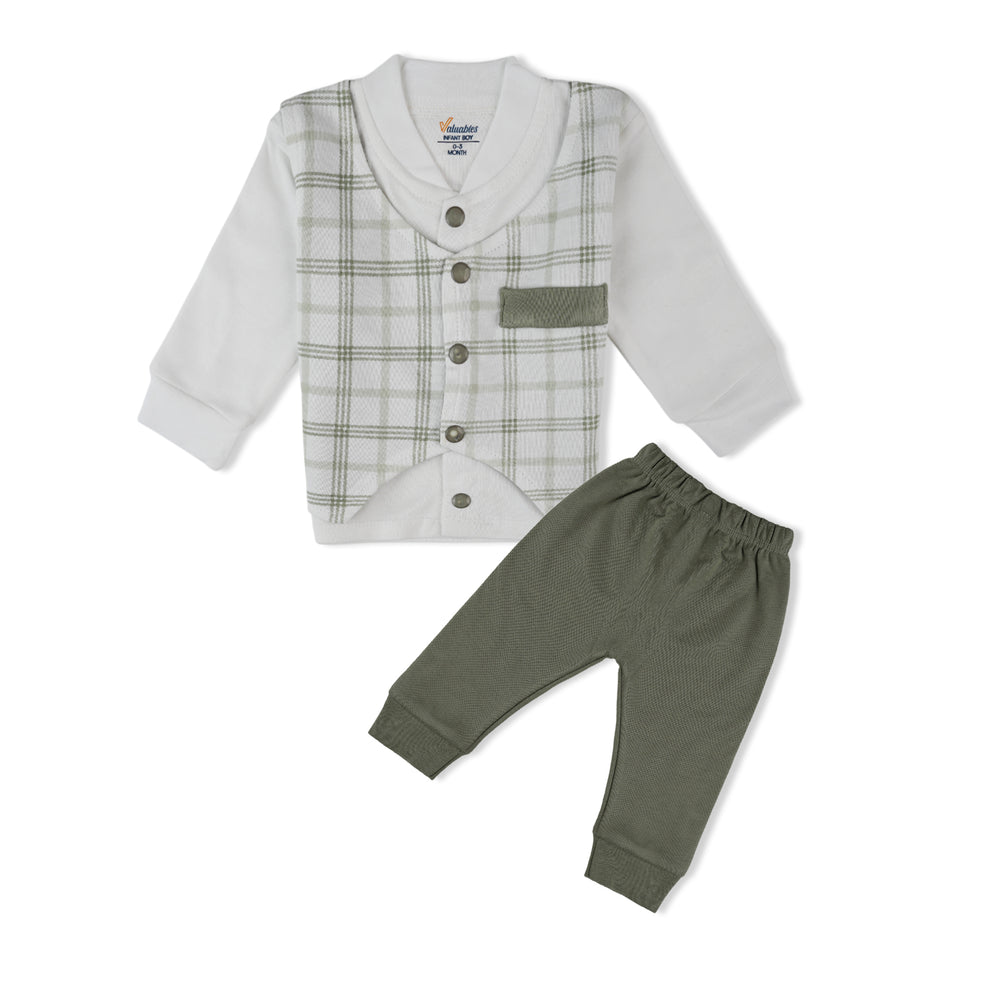 Valuables Newborn Boys Full Sleeves Suits, Newborn Boys Sets & Suits, Chase Value, Chase Value