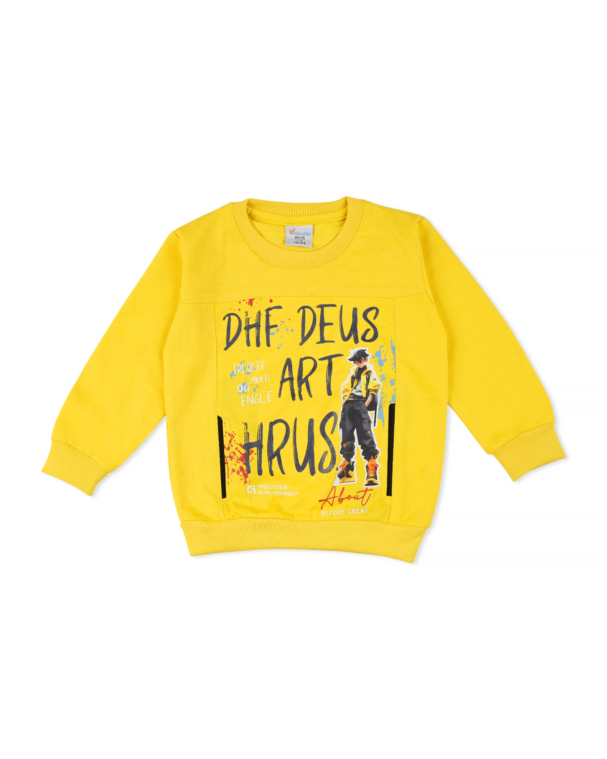 Valuables Boy’s Sweatshirt, Boys Hoodies & Sweat Shirts, Chase Value, Chase Value