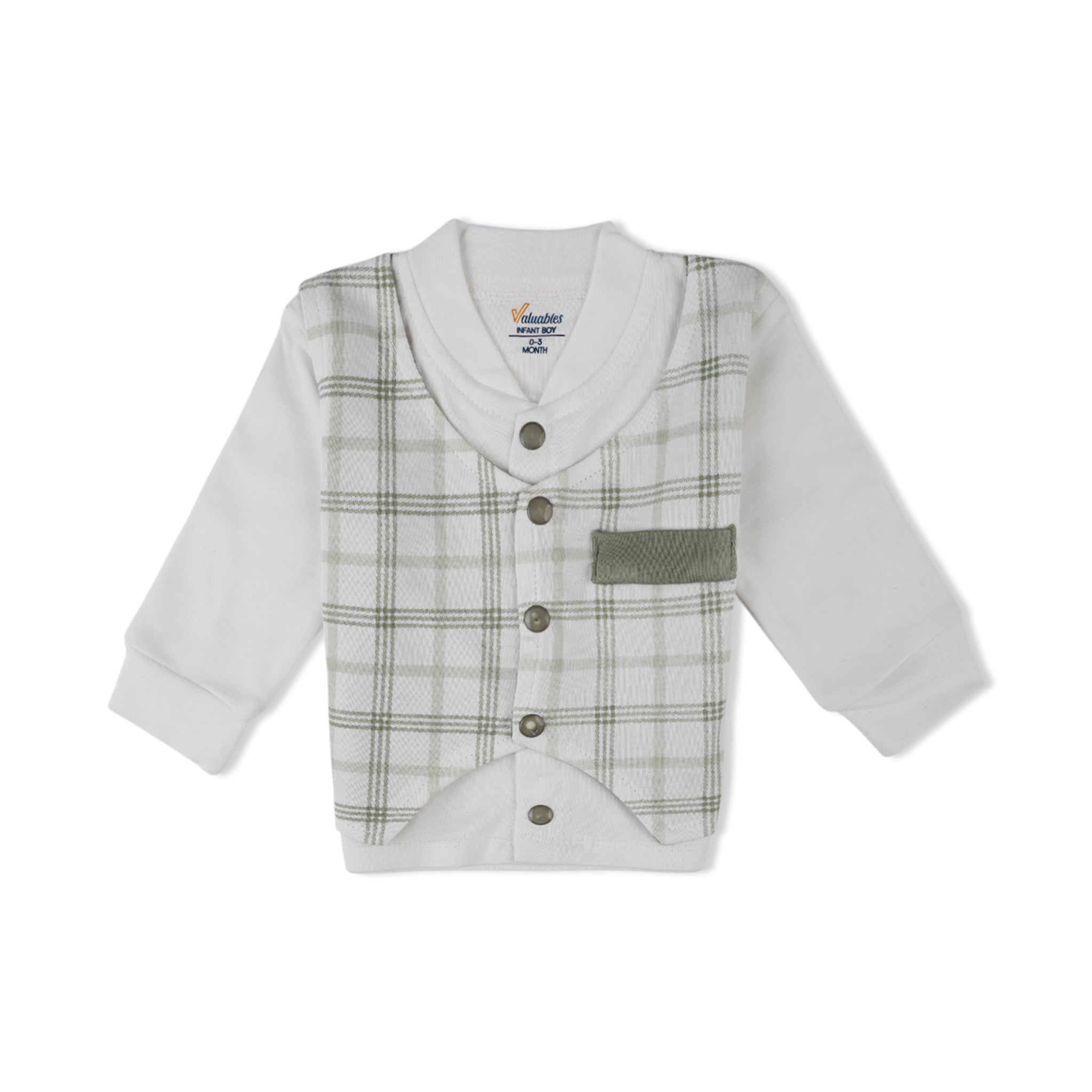 Valuables Newborn Boys Full Sleeves Suits, Newborn Boys Sets & Suits, Chase Value, Chase Value