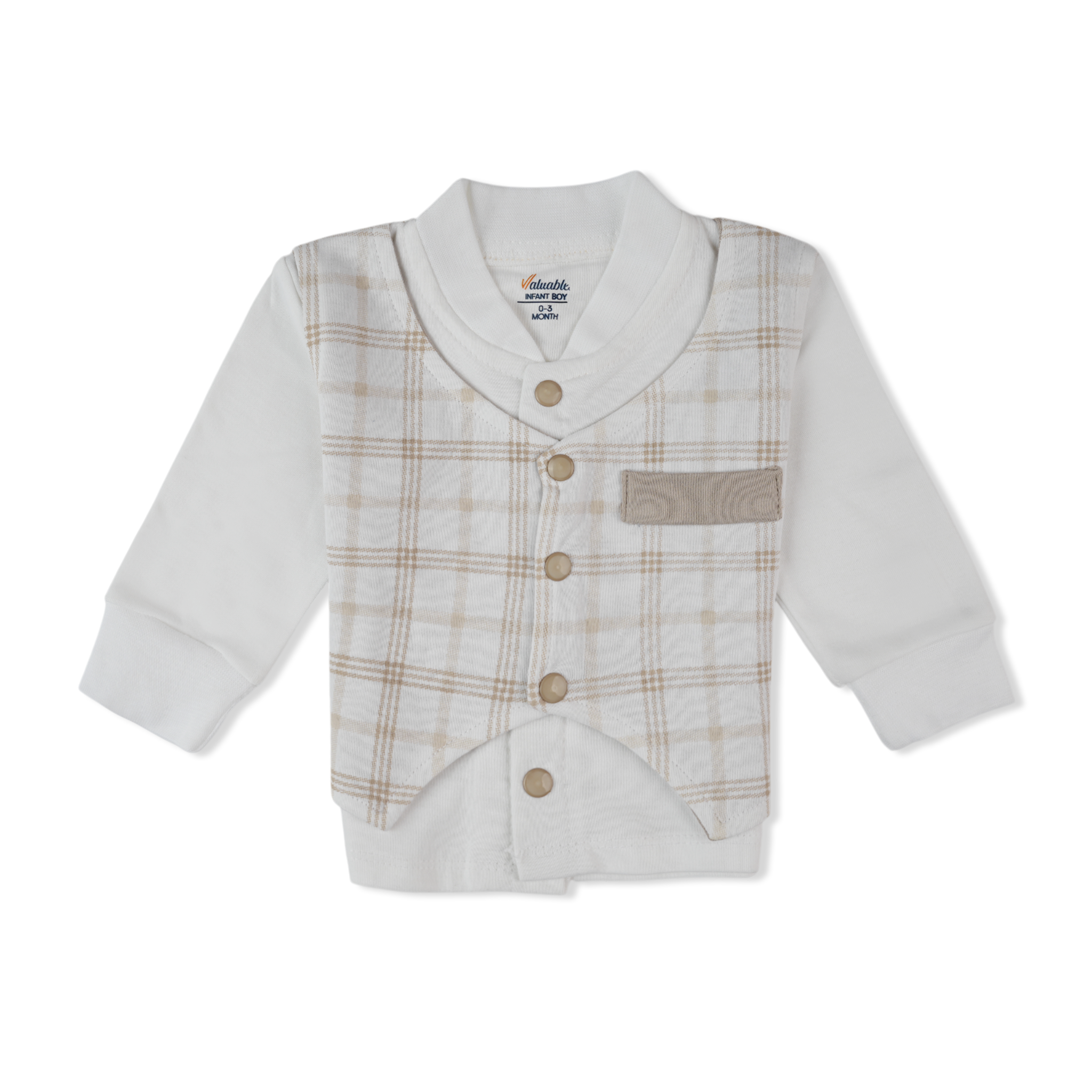 Valuables Newborn Boys Full Sleeves Suits, Newborn Boys Sets & Suits, Chase Value, Chase Value