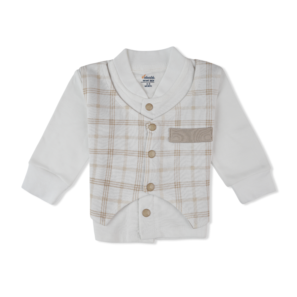 Valuables Newborn Boys Full Sleeves Suits, Newborn Boys Sets & Suits, Chase Value, Chase Value