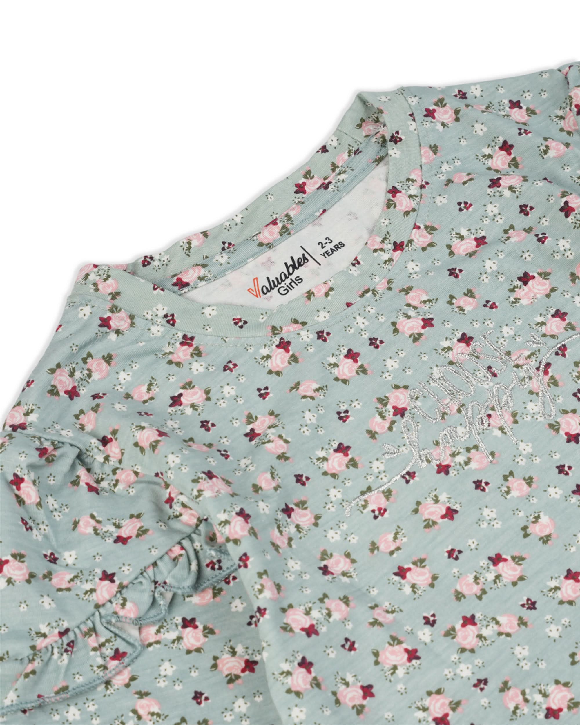 Valuables Girl’s Printed T-Shirt, Girls T-Shirts, Chase Value, Chase Value