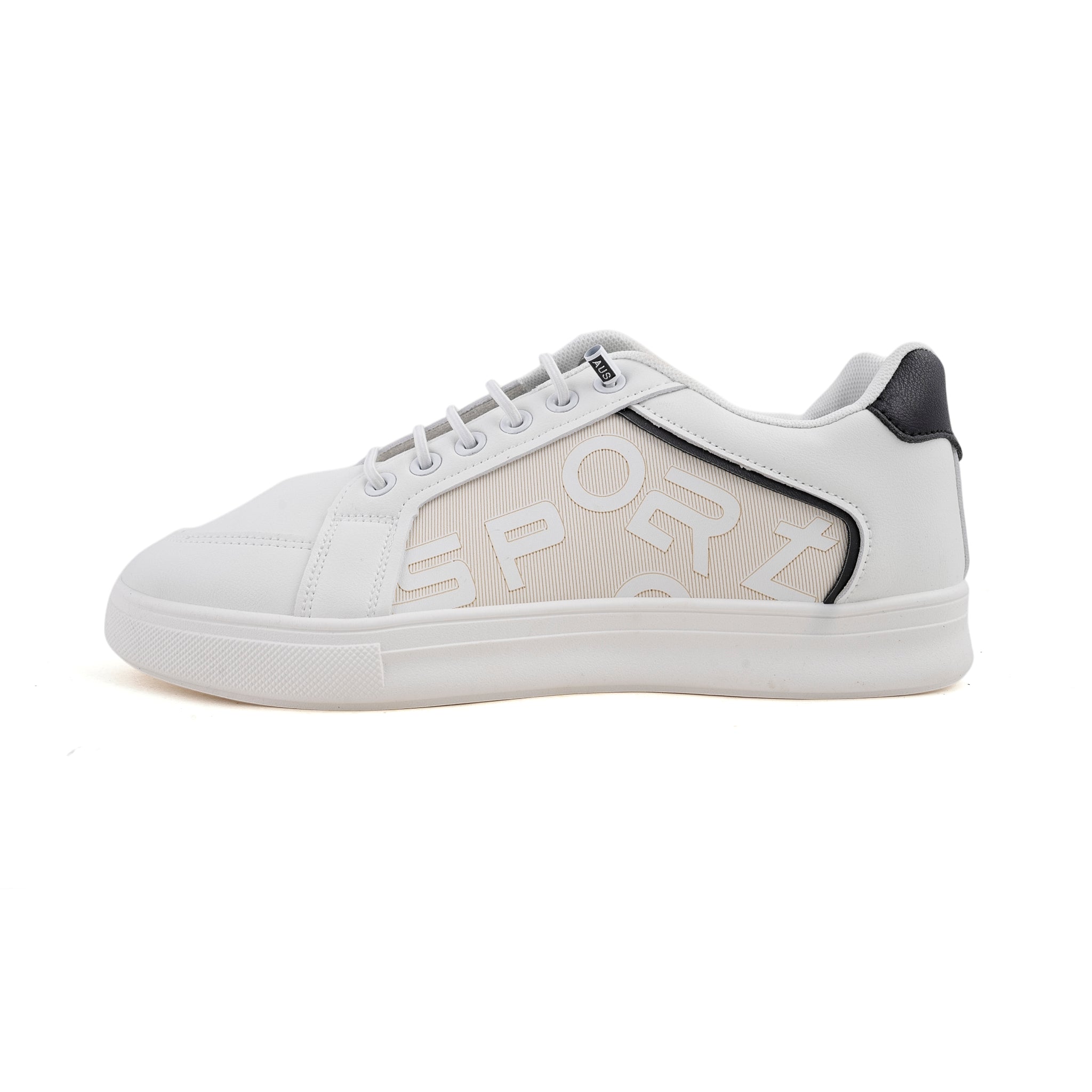 Men's Lace-Up Round Toe Casual Sneakers 902 - Black, Men's Casual Shoes, Chase Value, Chase Value