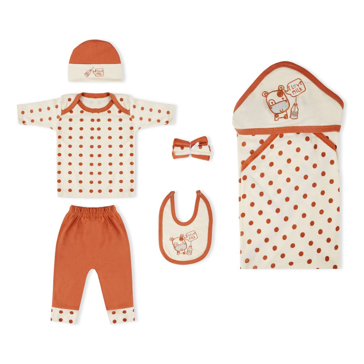 Newborn 9Pcs Hanger Set (Milk, Star, Jungle), Newborn Gift Set, Chase Value, Chase Value