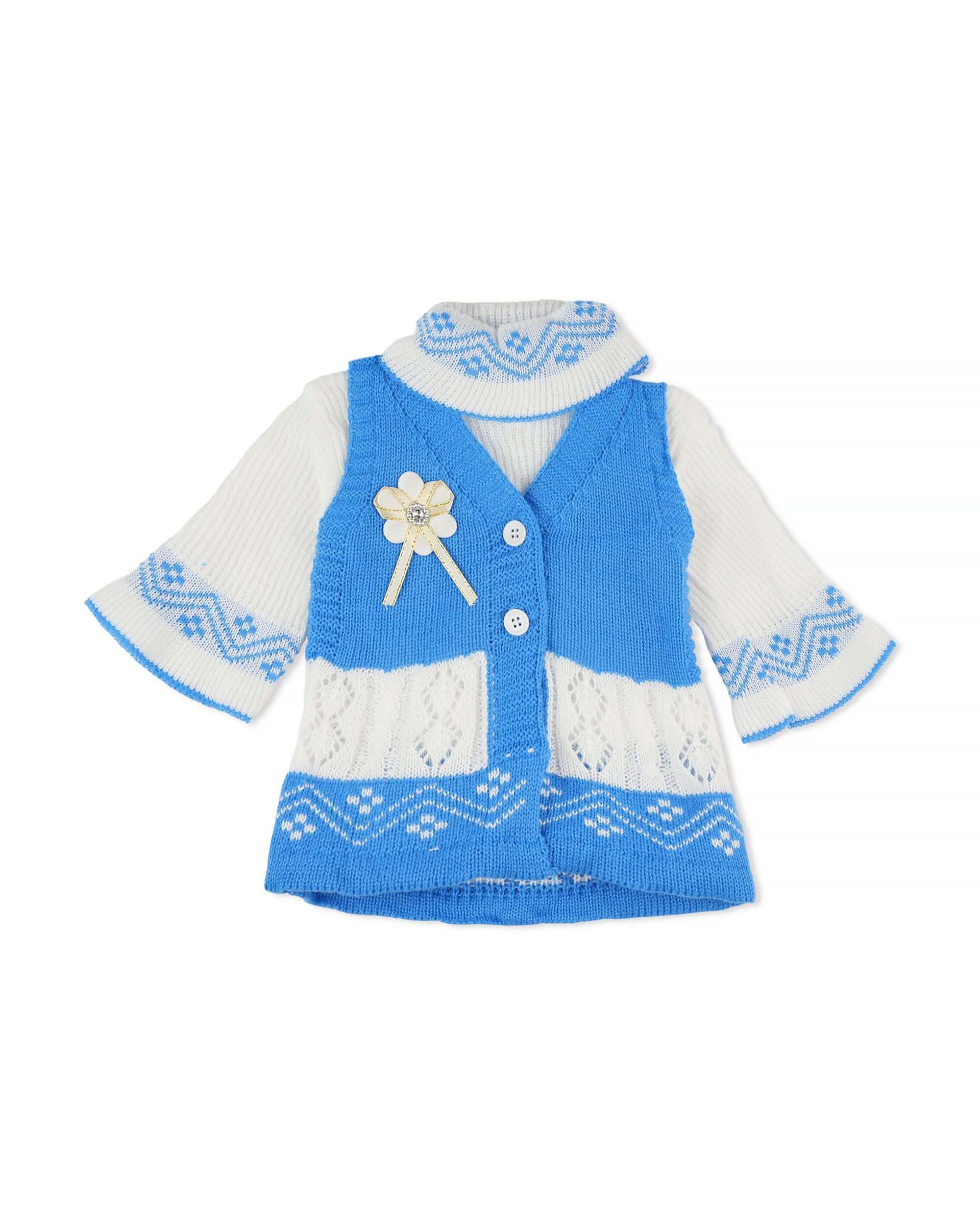 Newborn Girls Irani Suit – 4 Piece Set, Newborn Girls Sets & Suits, Chase Value, Chase Value