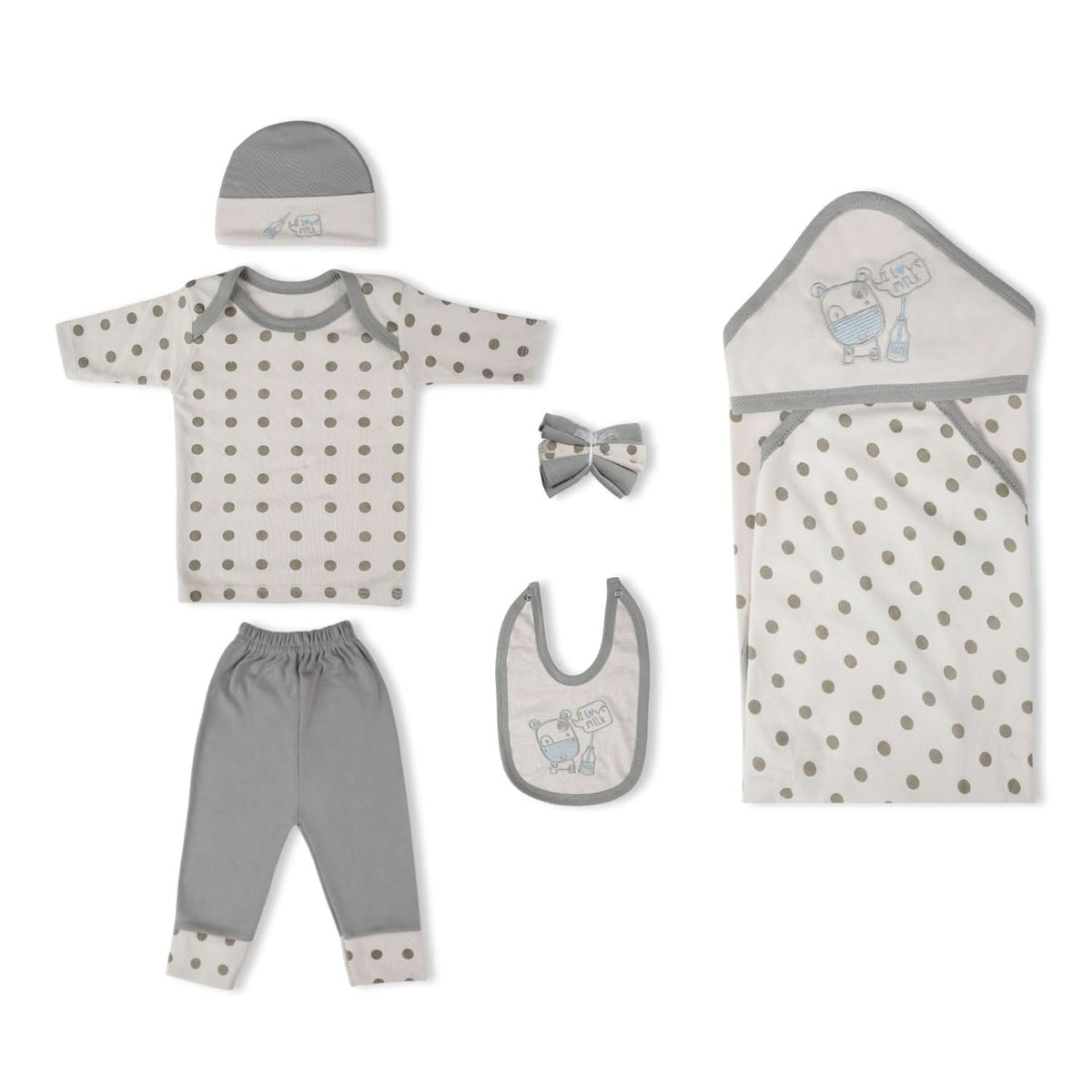 Newborn 9Pcs Hanger Set (Milk, Star, Jungle), Newborn Gift Set, Chase Value, Chase Value