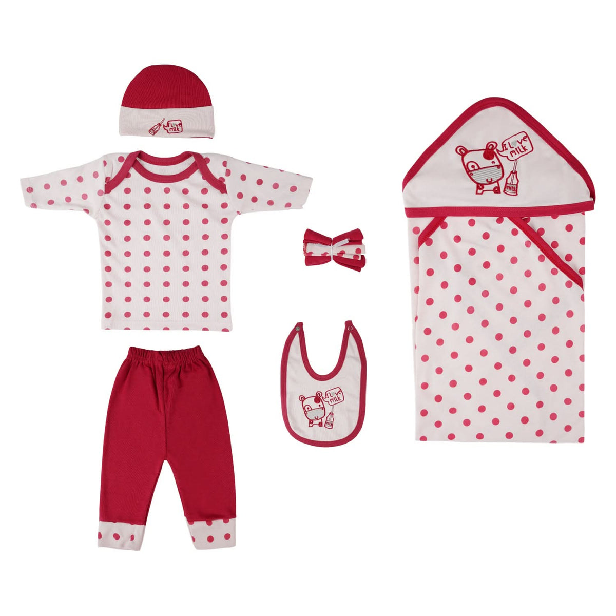 Newborn 9Pcs Hanger Set (Milk, Star, Jungle), Newborn Gift Set, Chase Value, Chase Value