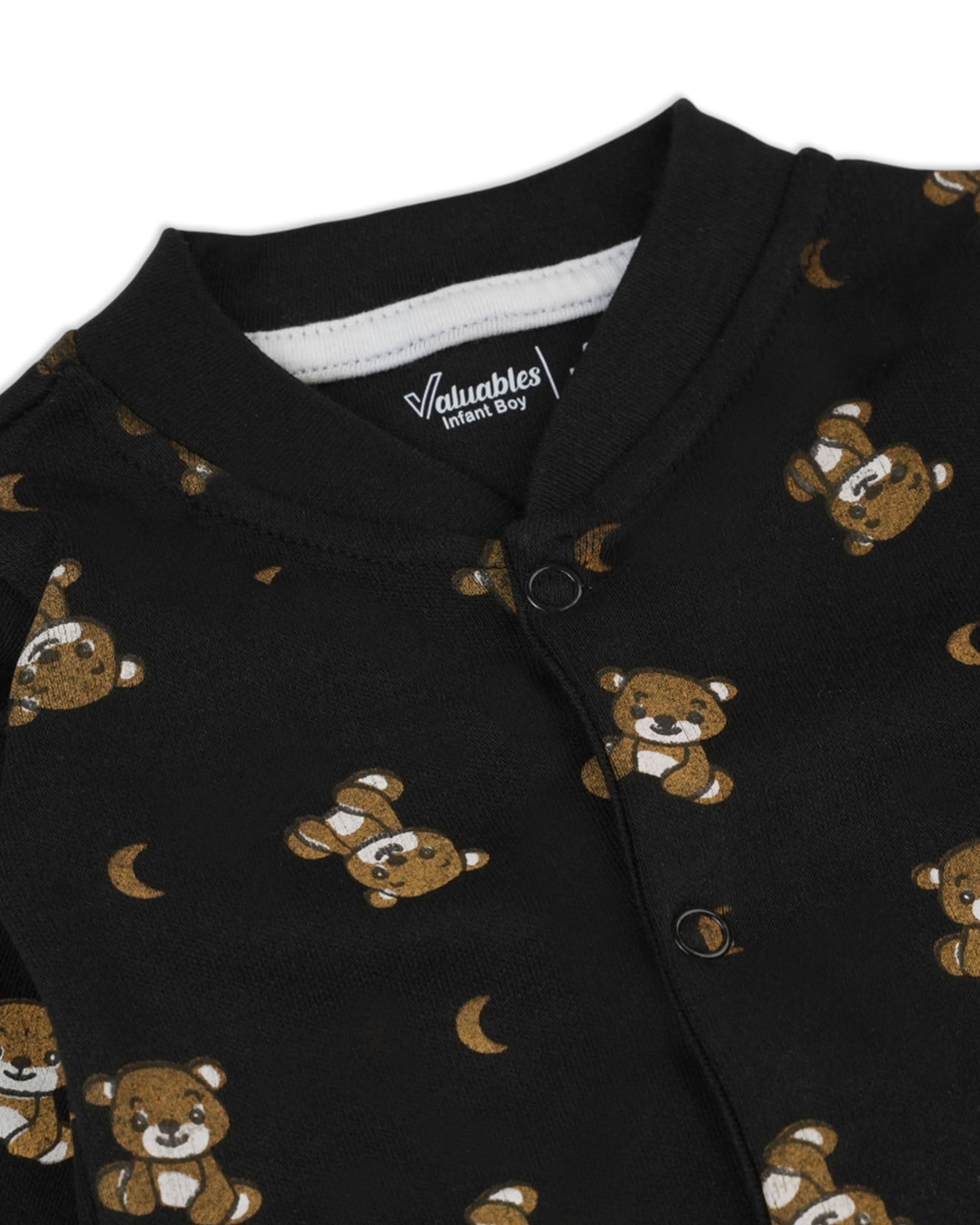 Valuables Newborn Boys Rompers Henley with Socks, Newborn Boys Rompers, Chase Value, Chase Value