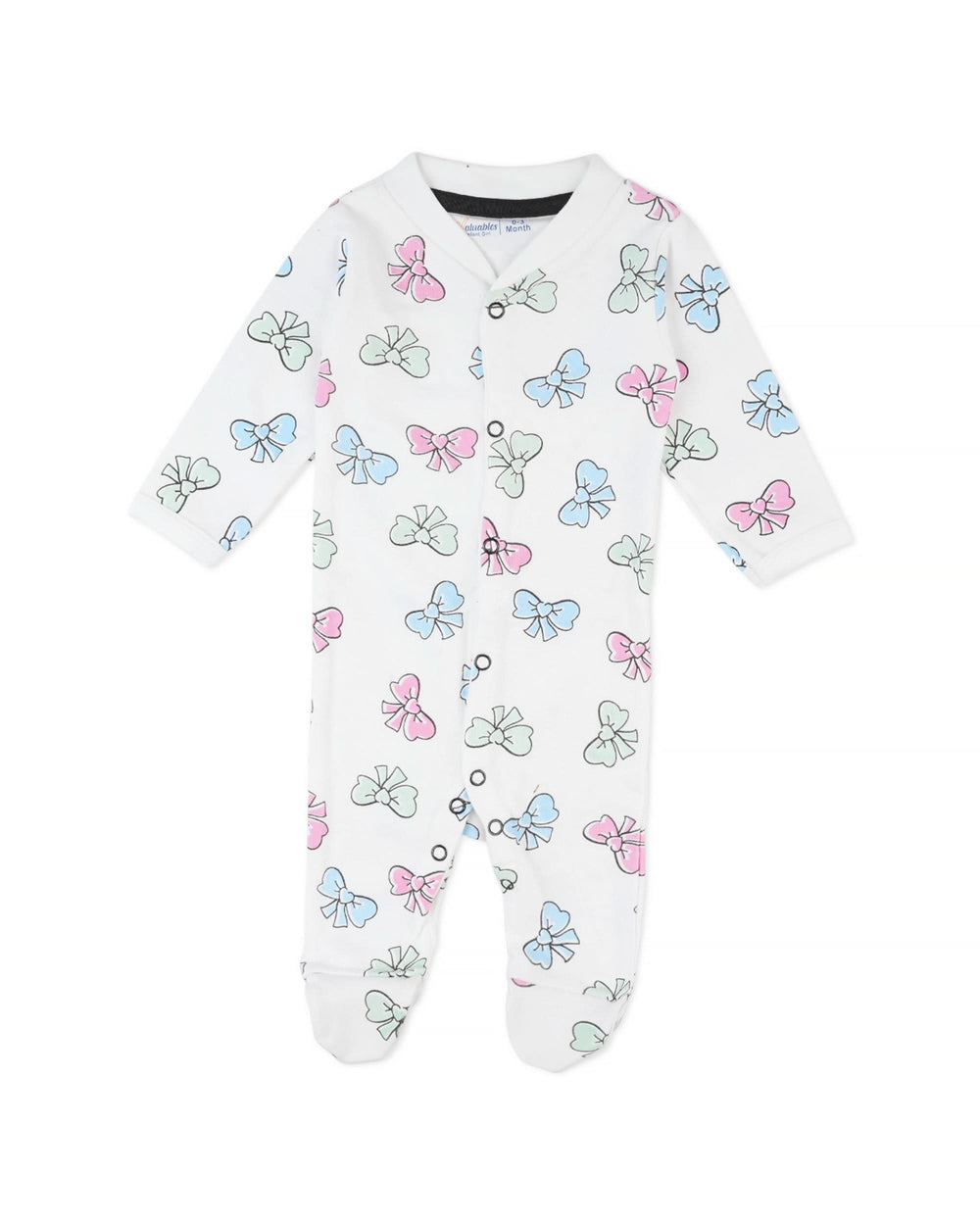 Valuables Newborn Girls Rompers Henley with Socks, Newborn Girls Rompers, Chase Value, Chase Value