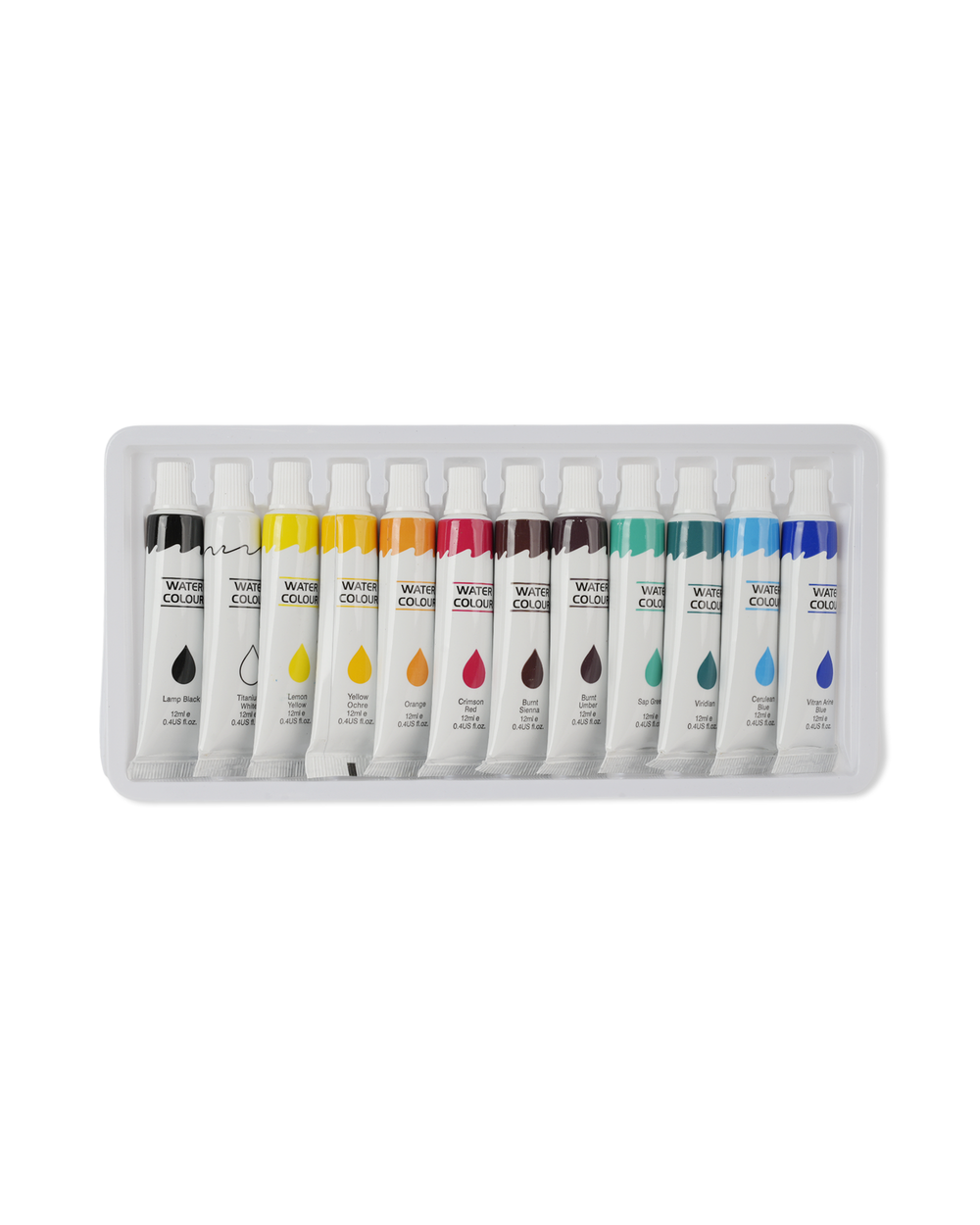Water Color Set – 12ml, Coloring Tools, Chase Value, Chase Value