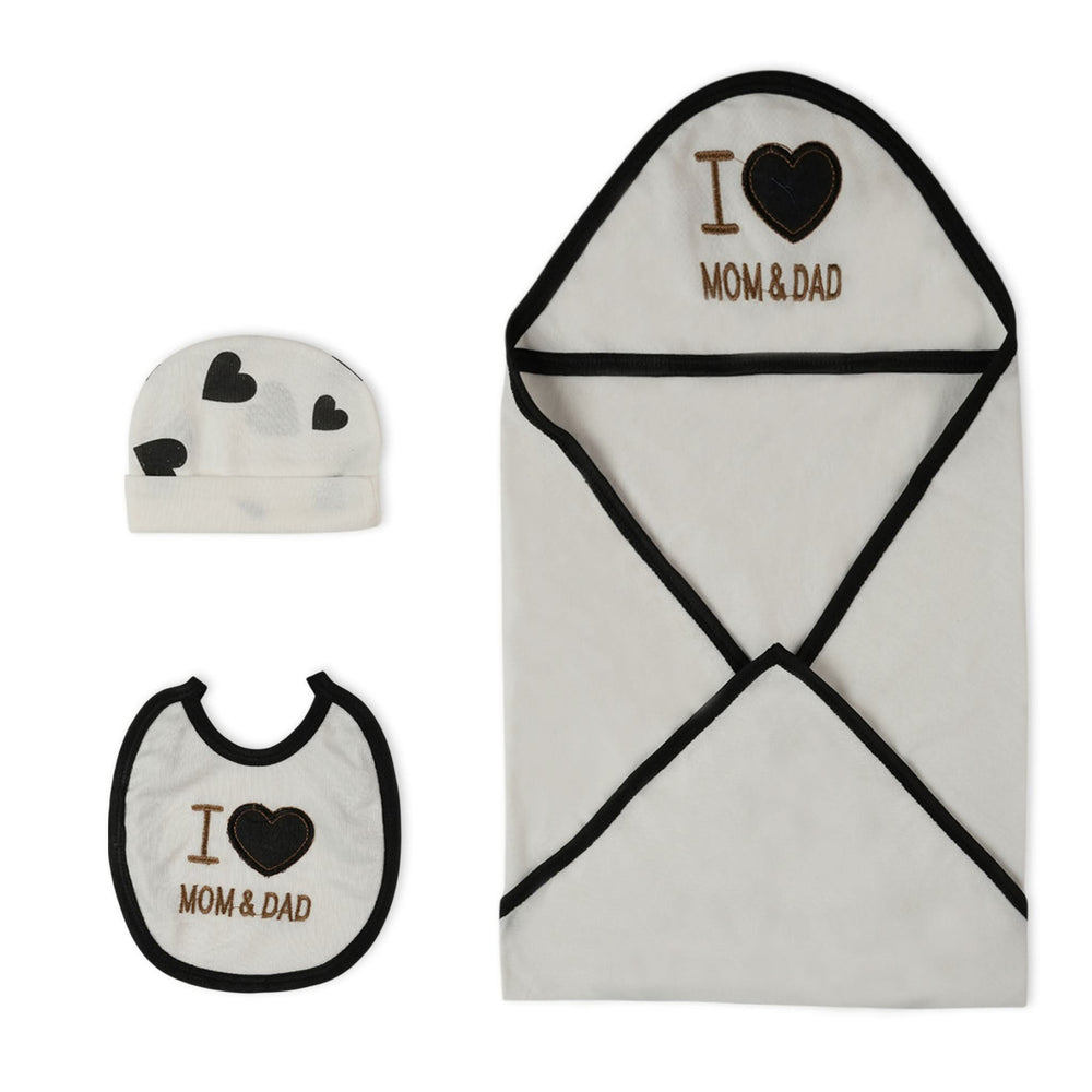 Newborn  5 Pcs Gift Set with Hanger, Newborn Gift Set, Chase Value, Chase Value
