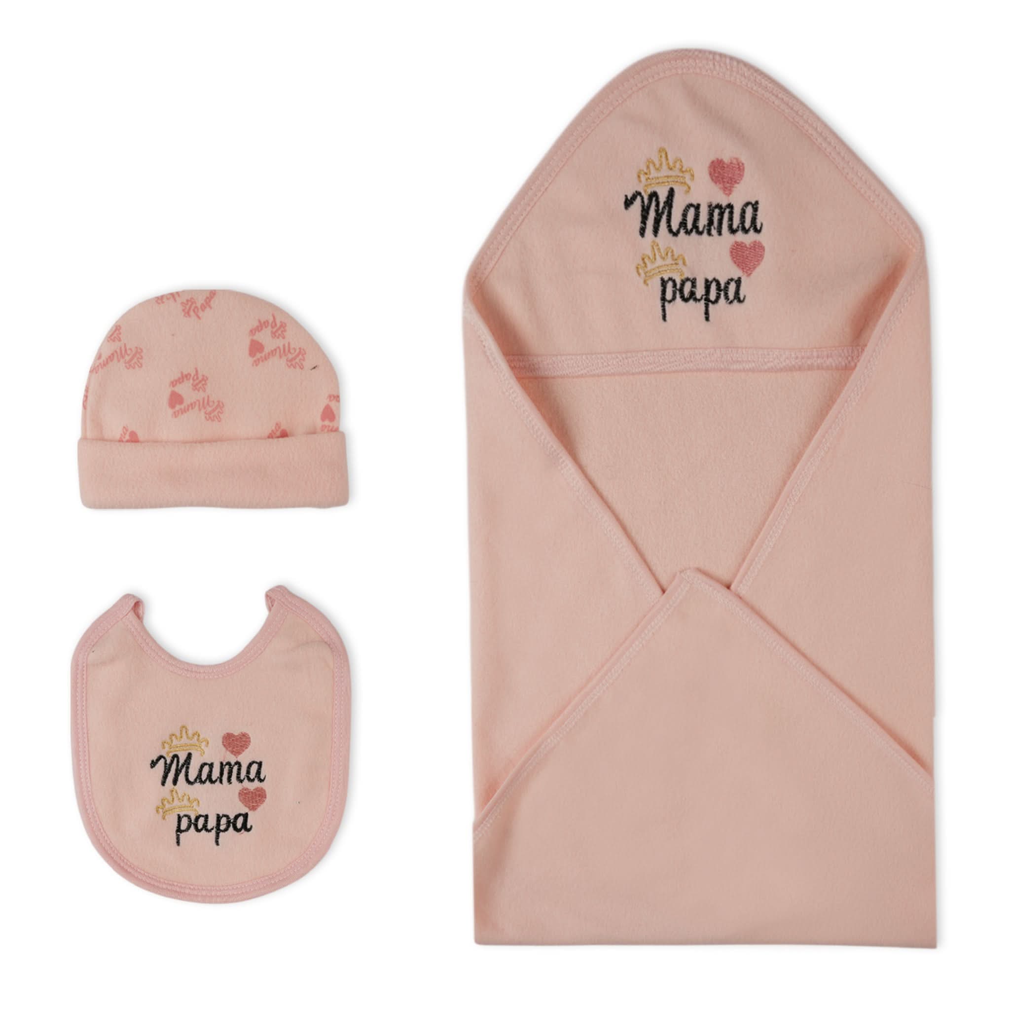 Newborn  5 Pcs Gift Set with Hanger, Newborn Gift Set, Chase Value, Chase Value