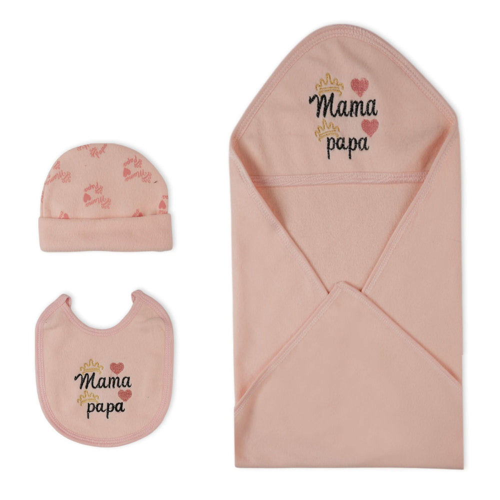 Newborn  5 Pcs Gift Set with Hanger, Newborn Gift Set, Chase Value, Chase Value