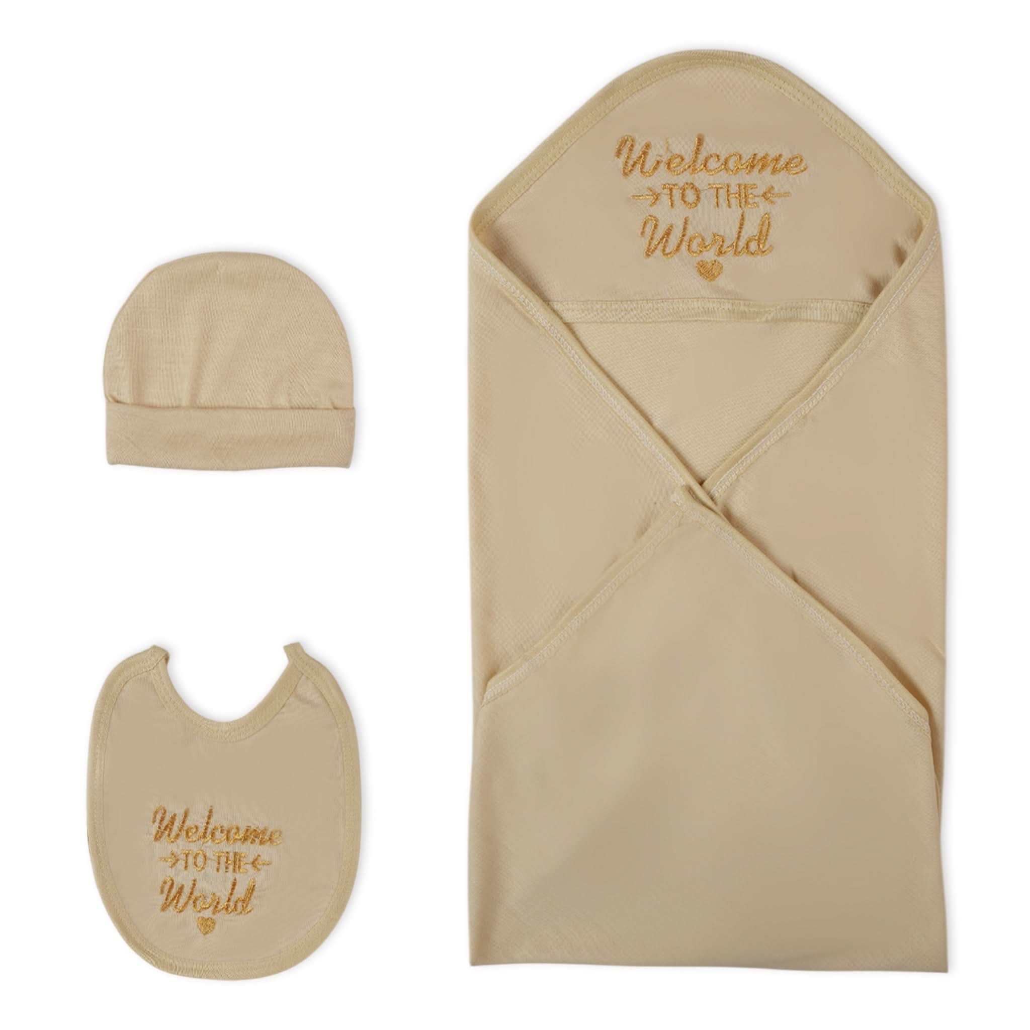 Newborn  5 Pcs Gift Set with Hanger, Newborn Gift Set, Chase Value, Chase Value