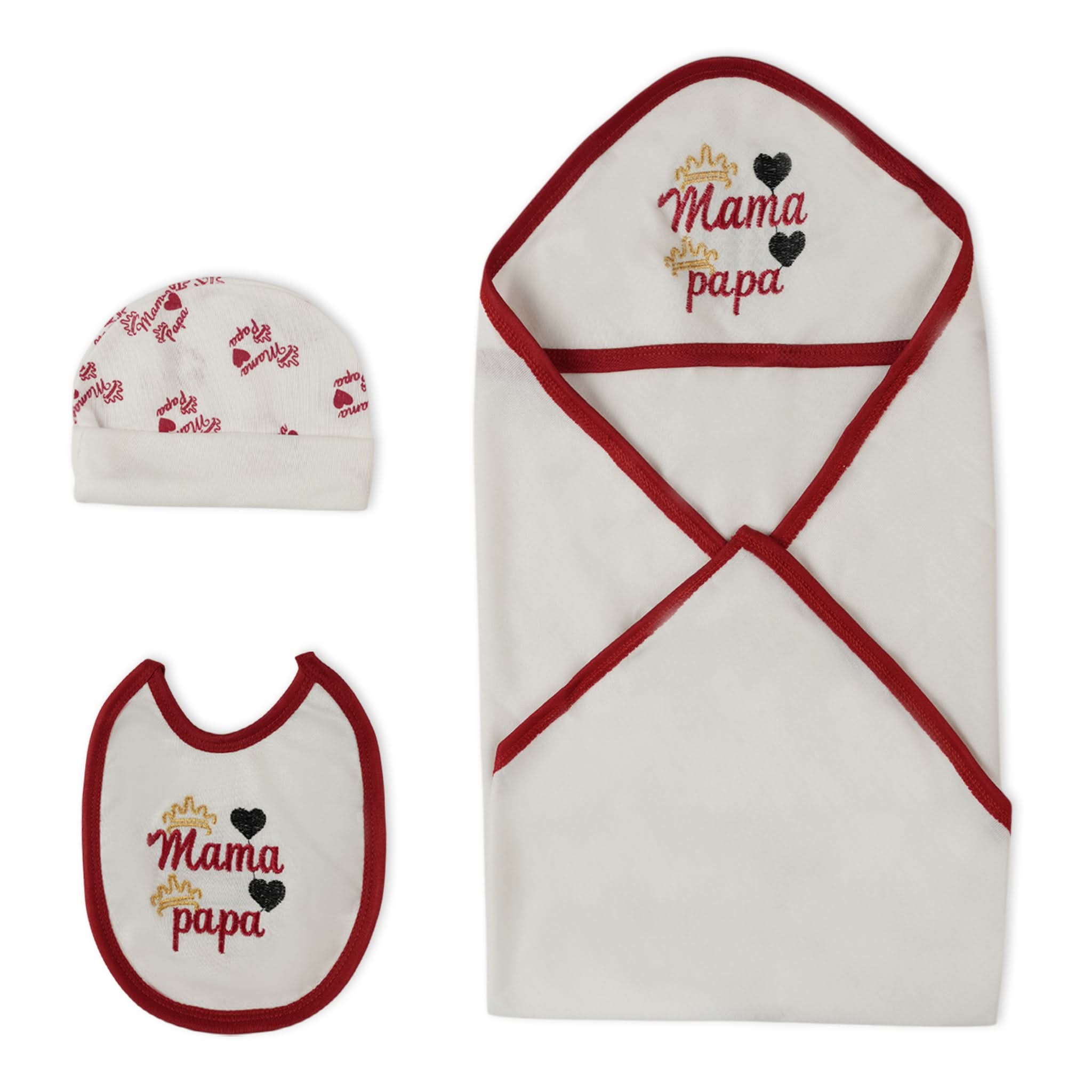 Newborn  5 Pcs Gift Set with Hanger, Newborn Gift Set, Chase Value, Chase Value