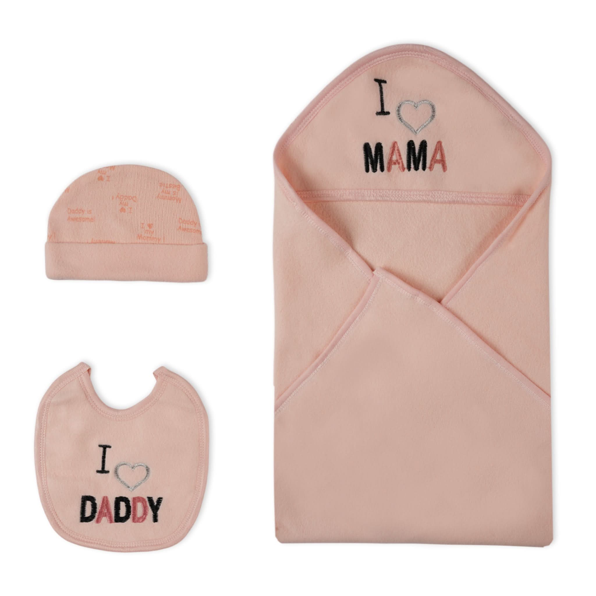 Newborn  5 Pcs Gift Set with Hanger, Newborn Gift Set, Chase Value, Chase Value